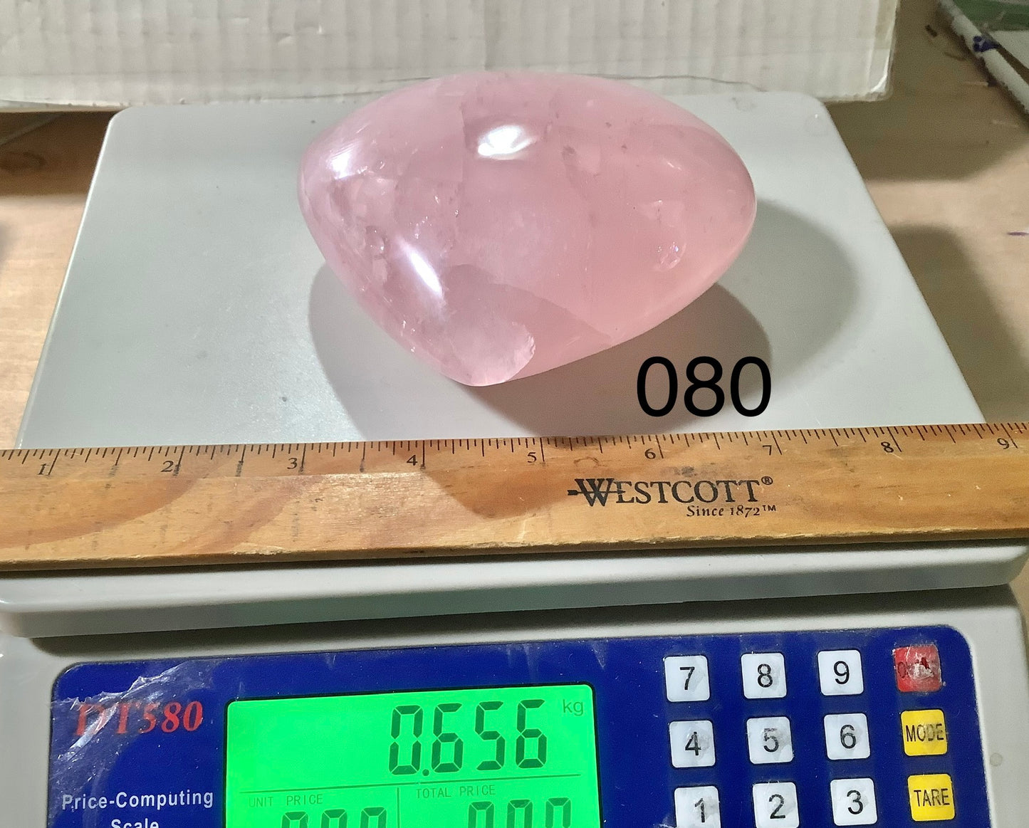 2023 Natural ROSE QUARTZ HEART wholesale price