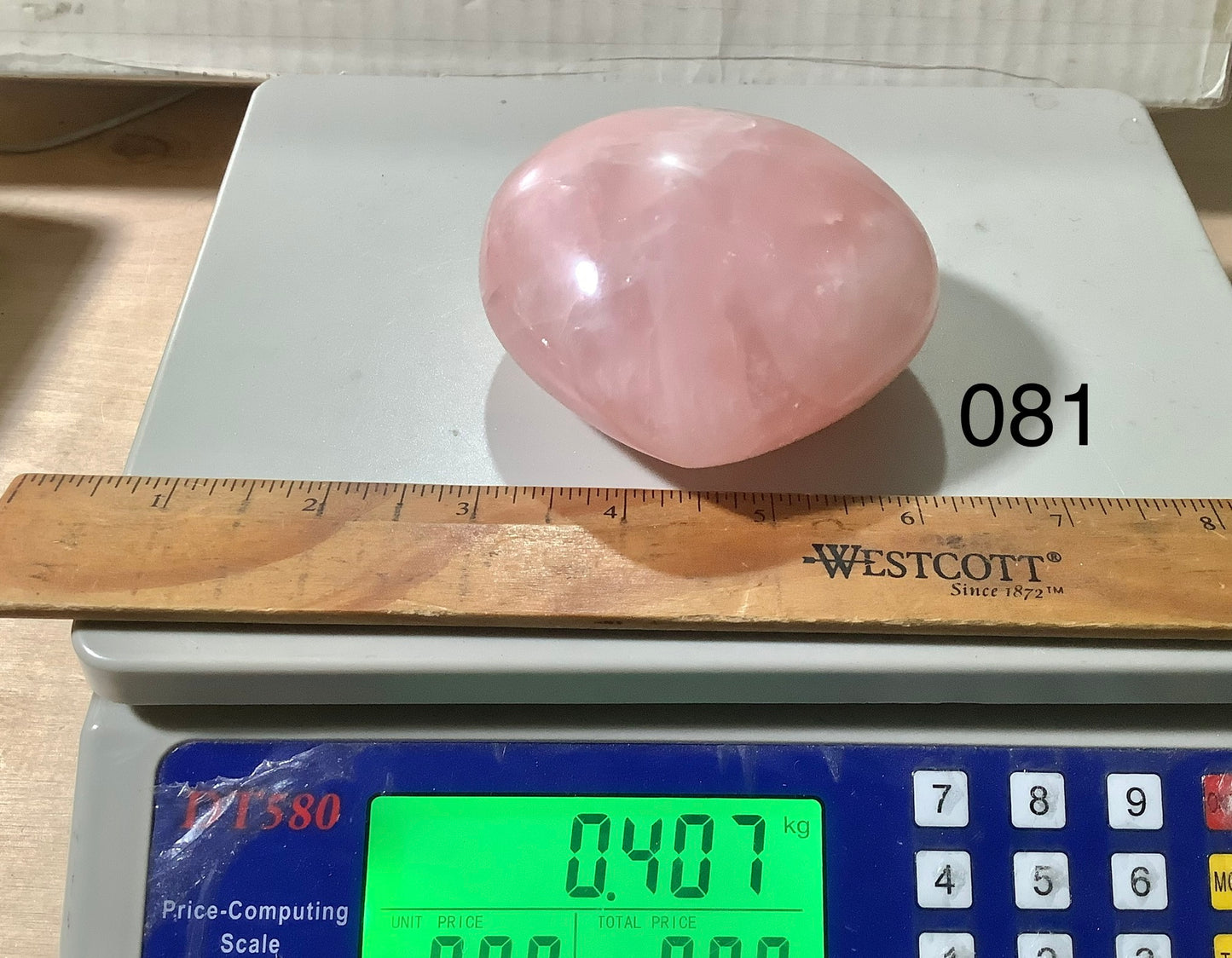 2023 Natural ROSE QUARTZ HEART wholesale price