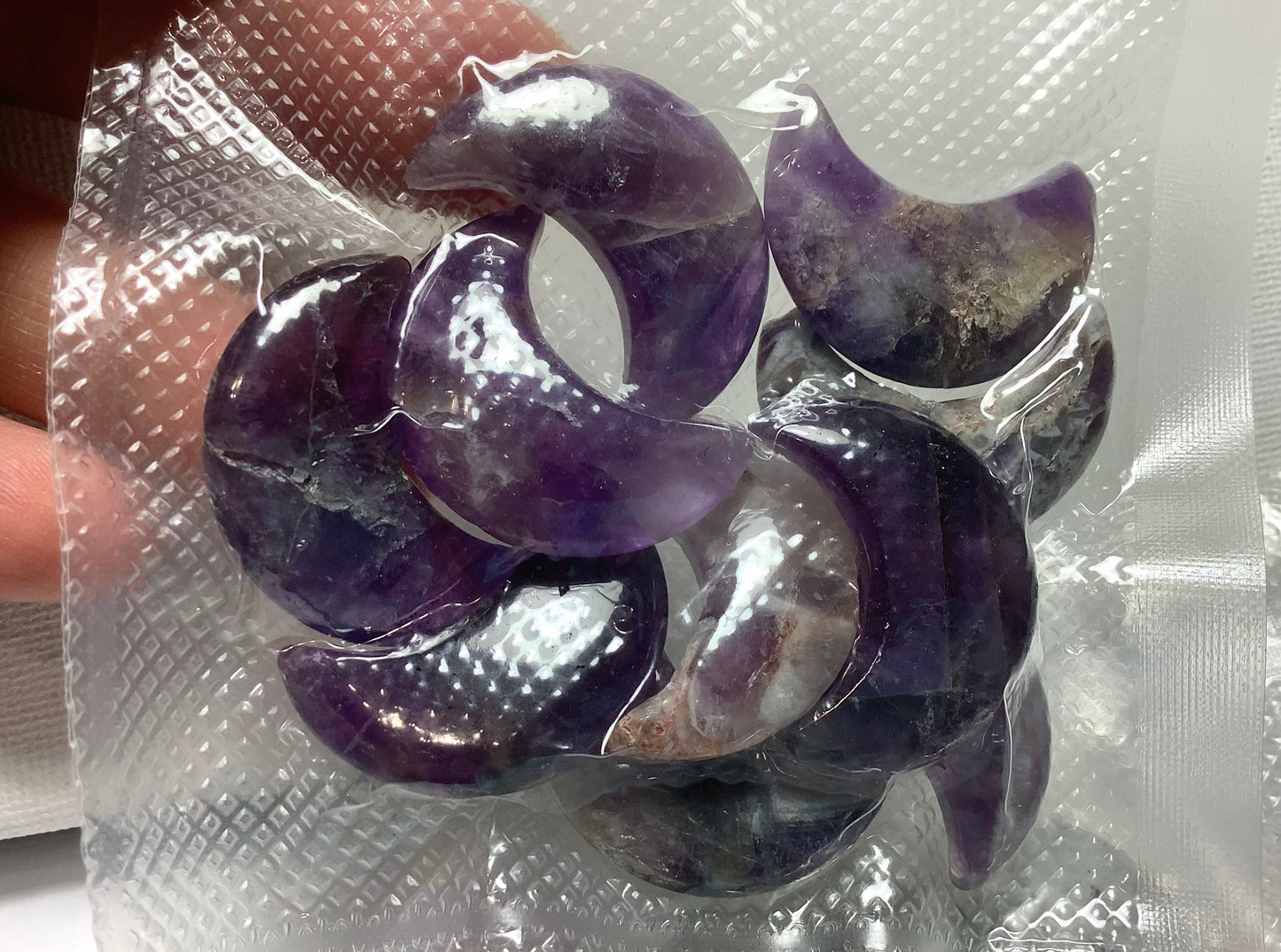 2023 Mini Carved Half Moon Mix Stone 3cm