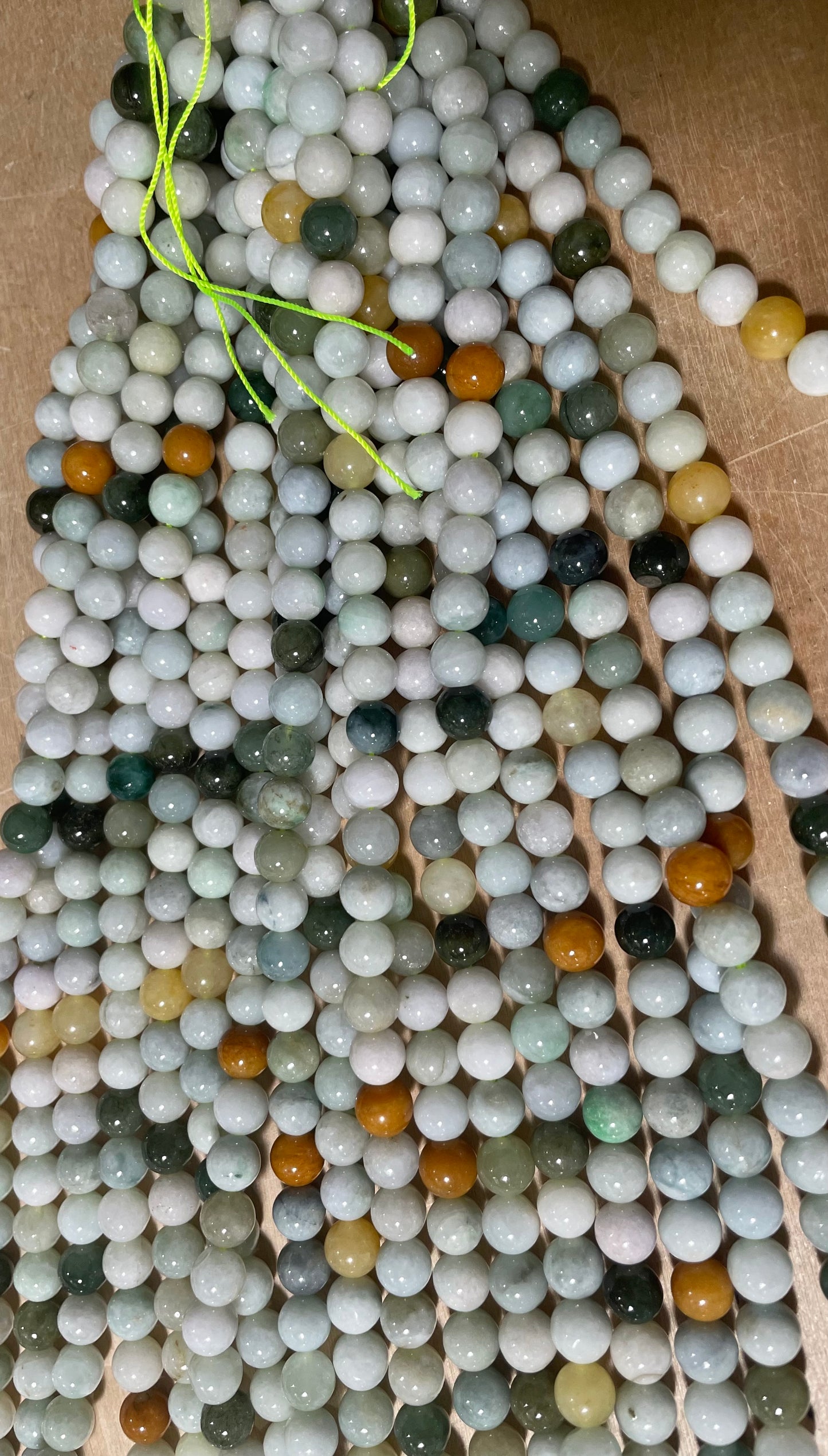 2024 Nature Burma Jade Beads wholesale price