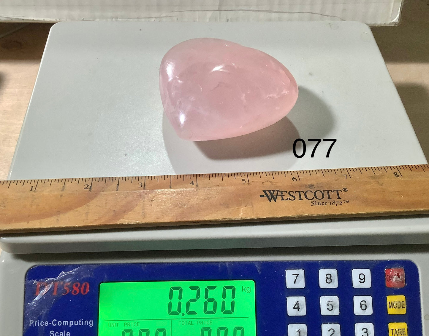 2023 Natural ROSE QUARTZ HEART wholesale price