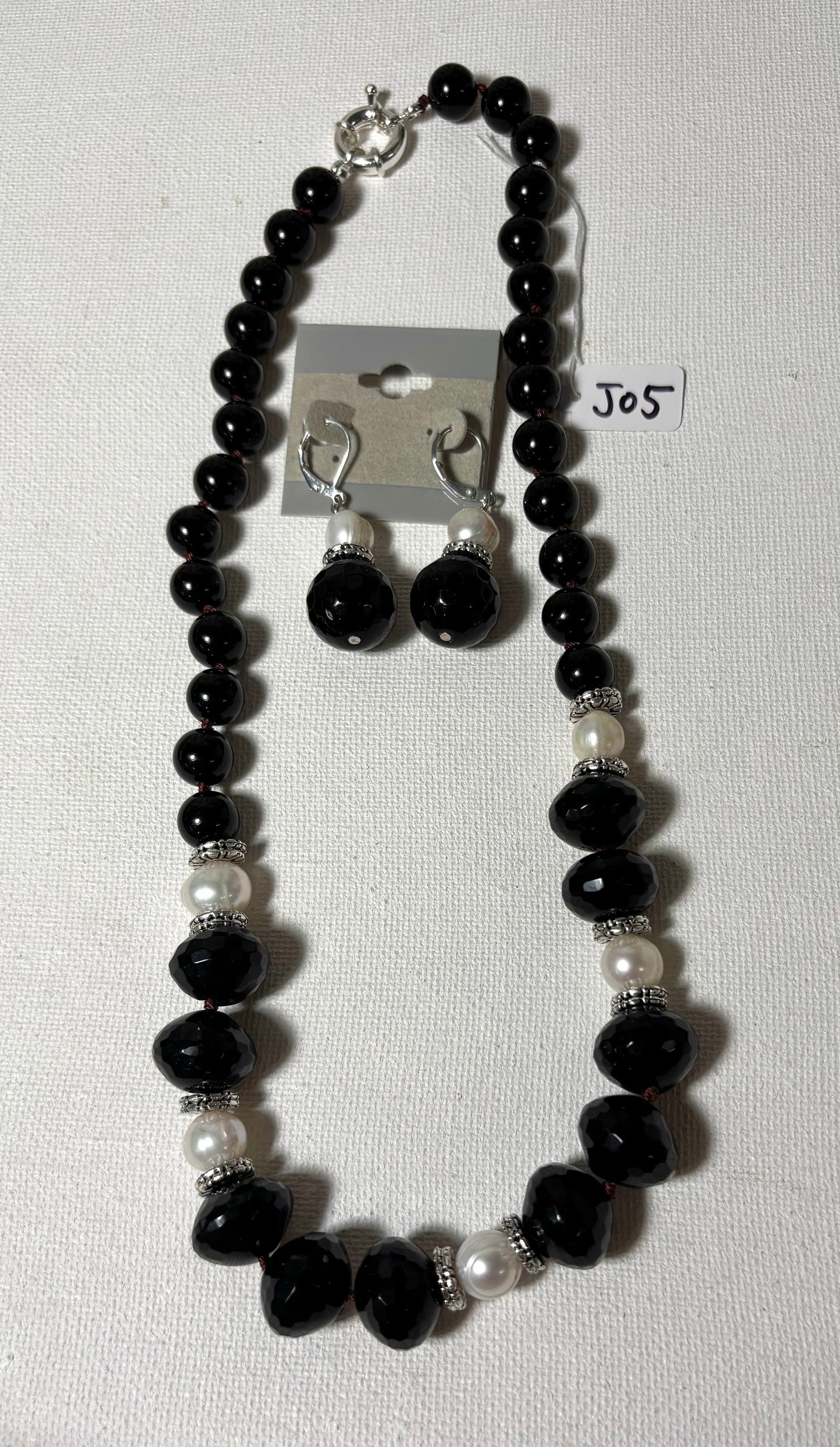 2025 04-29 Handmade Jewelry Onyx Pearl