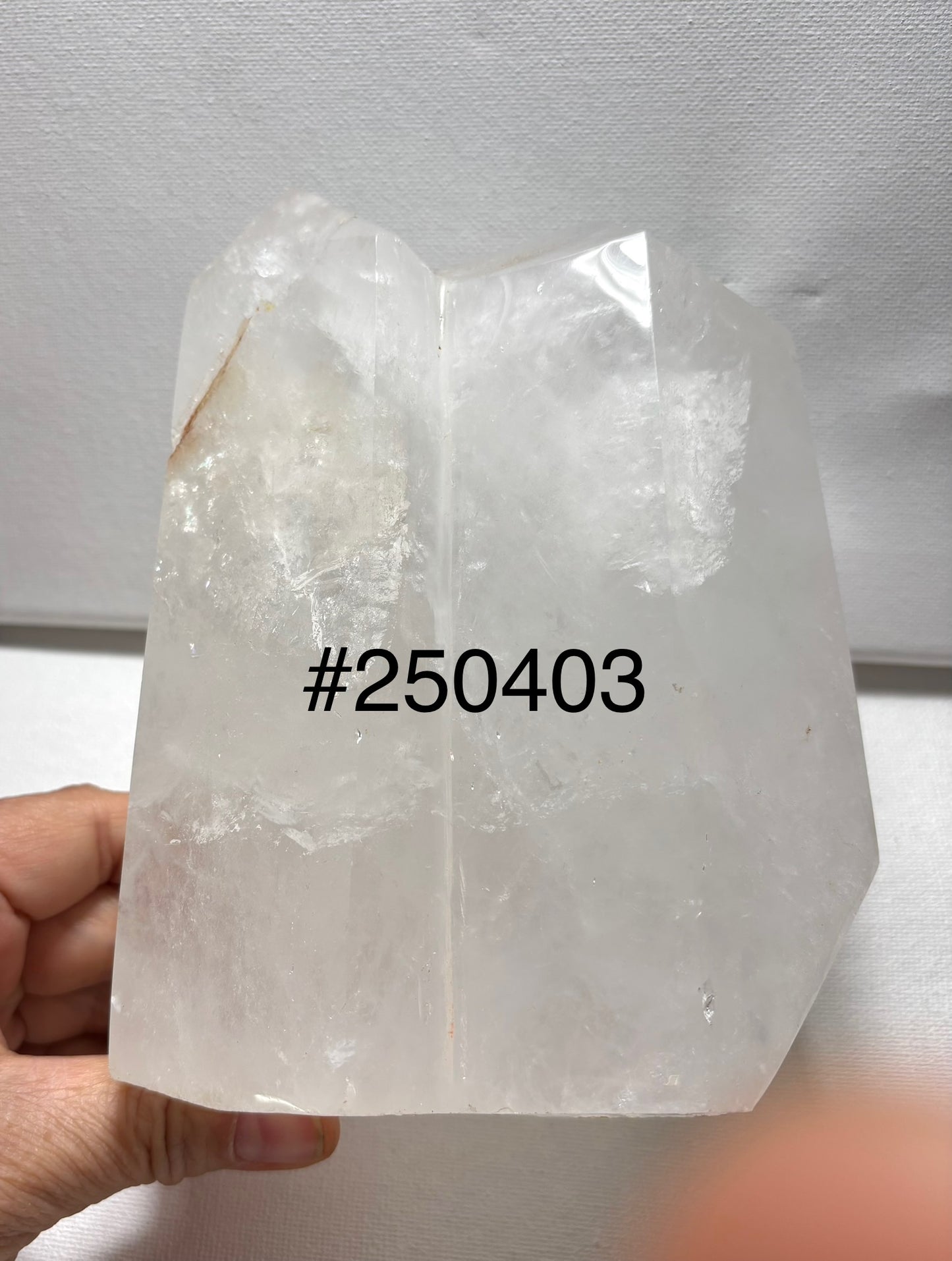 2025 04-24 Natural Double Tower Quartz 5.8LB #250403