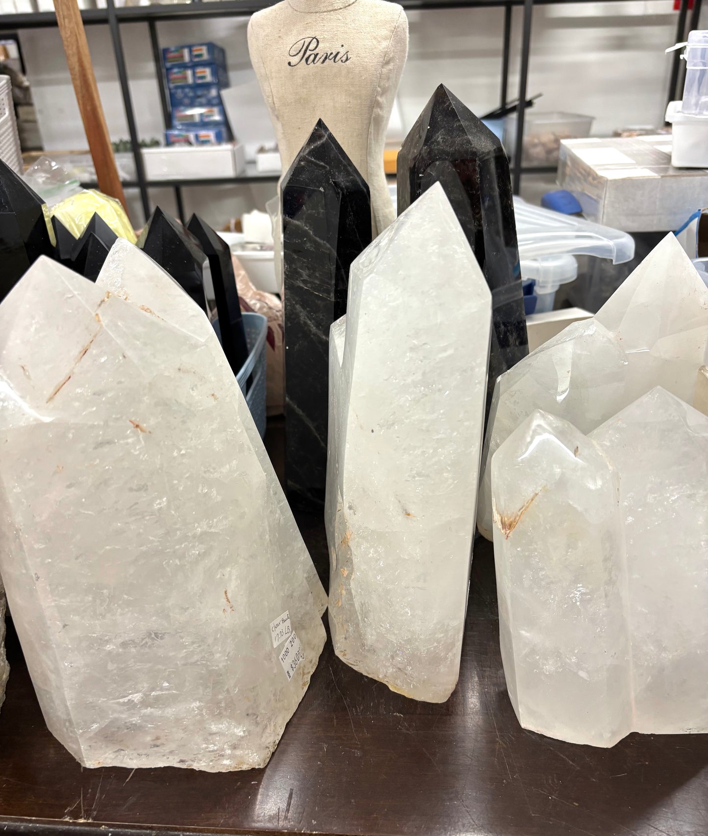 2025 04-24 Natural Double Tower Quartz 5.8LB #250403