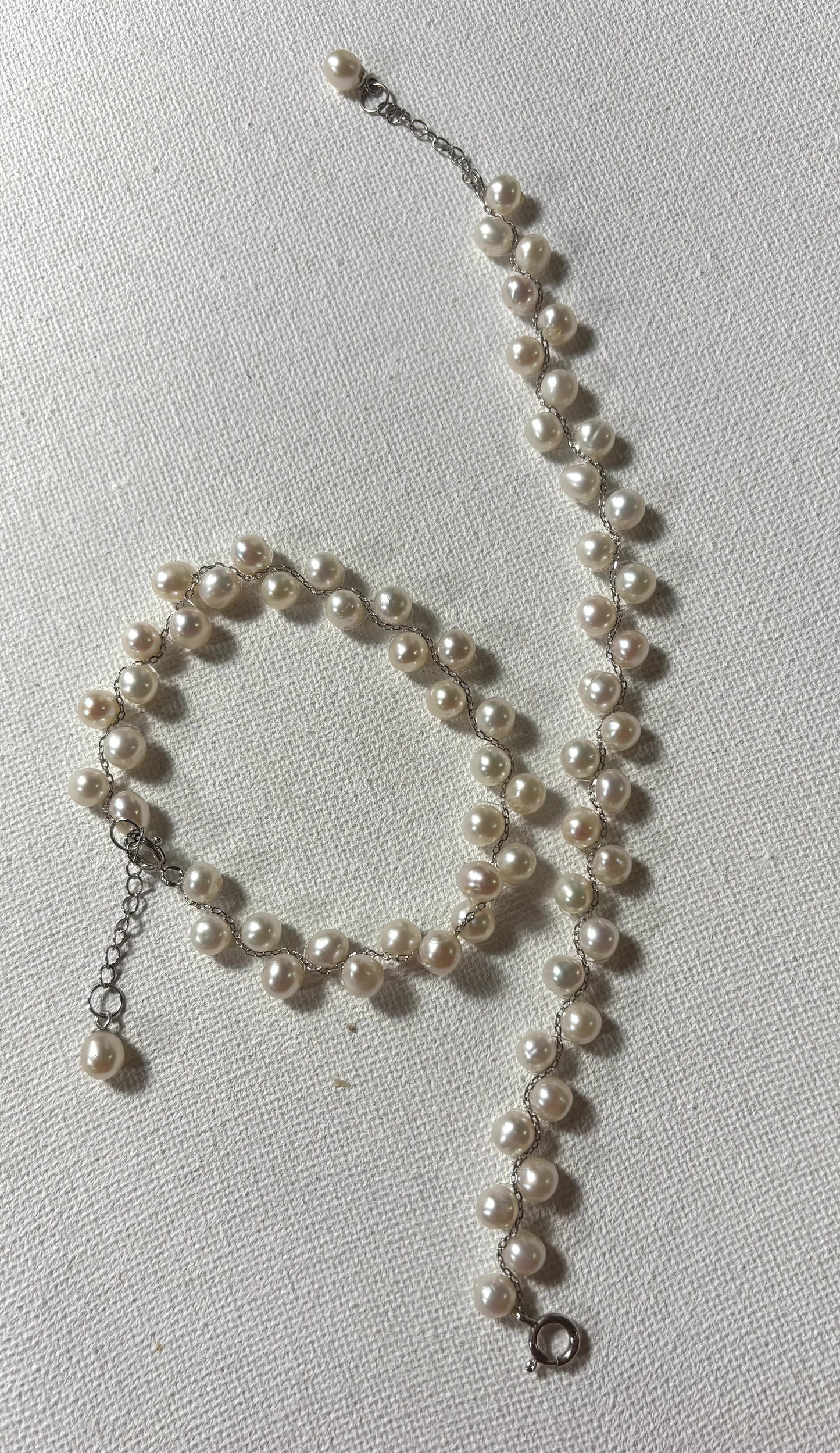 2025 925 Sterling Silver Pearl Bracelets