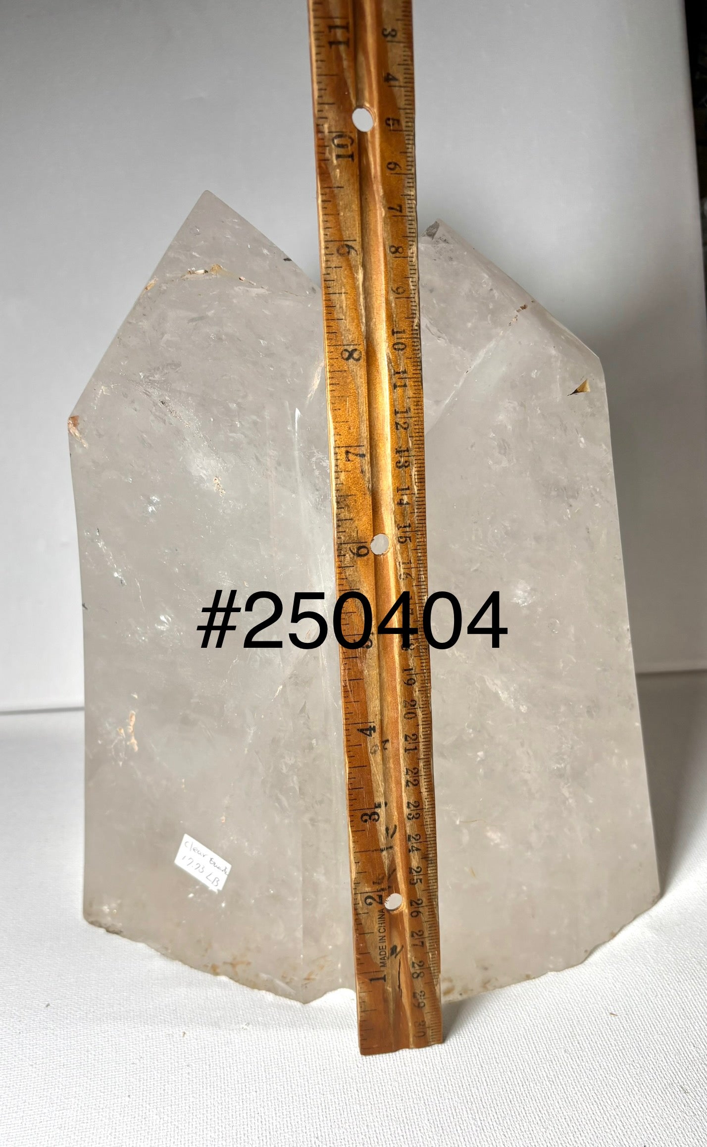 2025 04-24 Natural Double Tower Quartz 17.73LB #250404