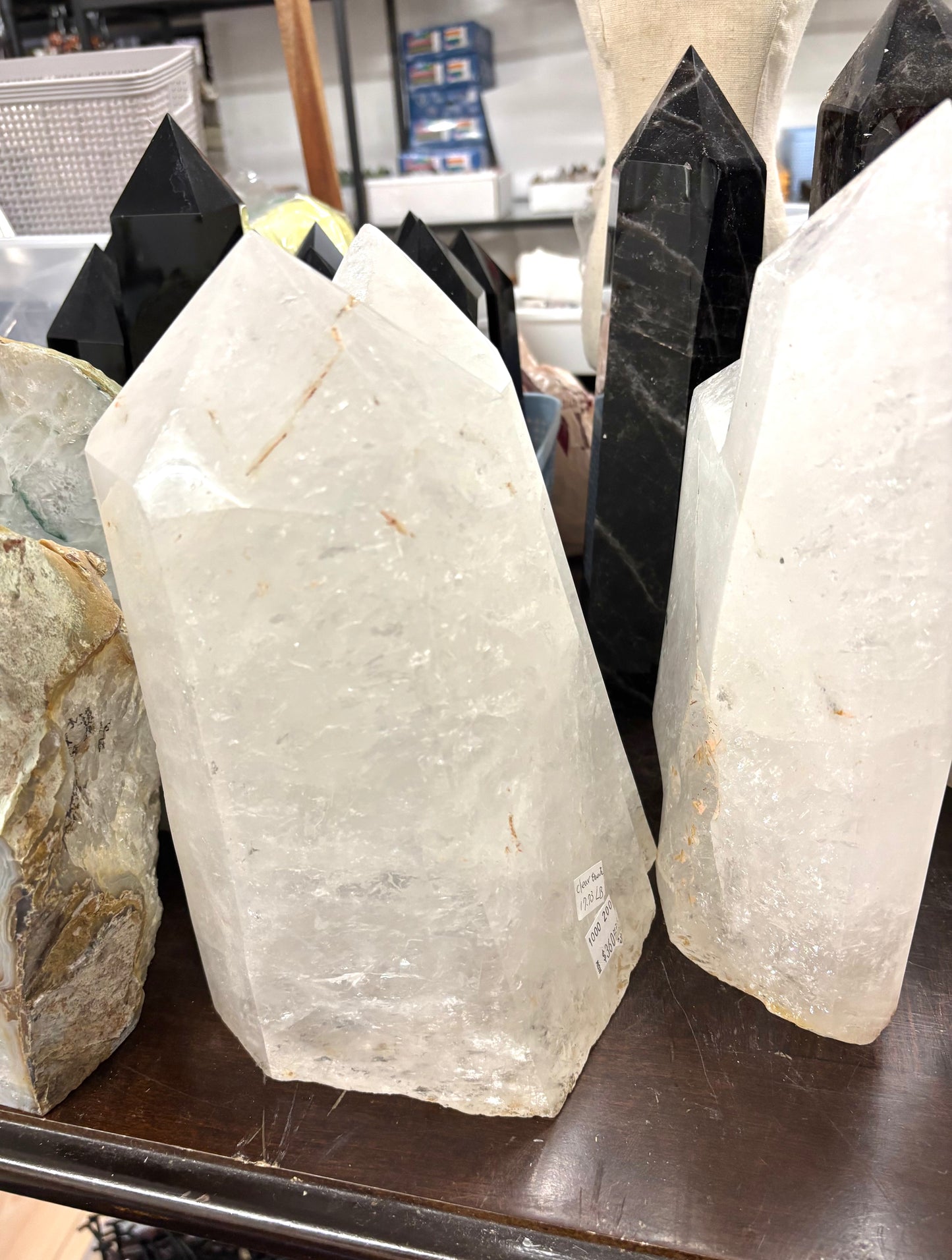 2025 04-24 Natural Double Tower Quartz 5.8LB #250403
