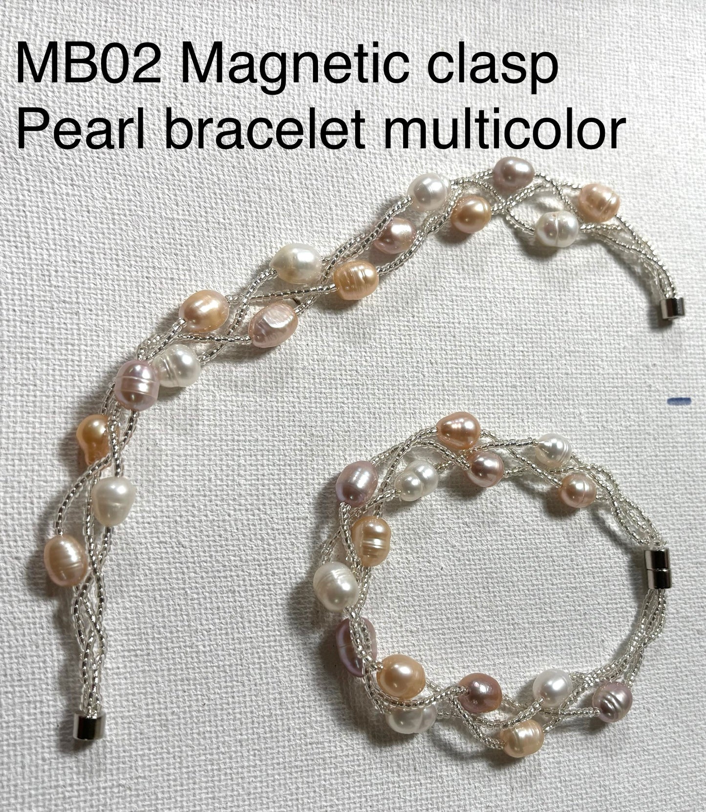 2025 Magnetic Clasps Pearl Bracelets