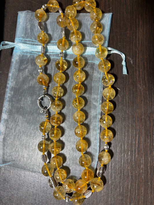 2026 10-02 Citrine Necklace