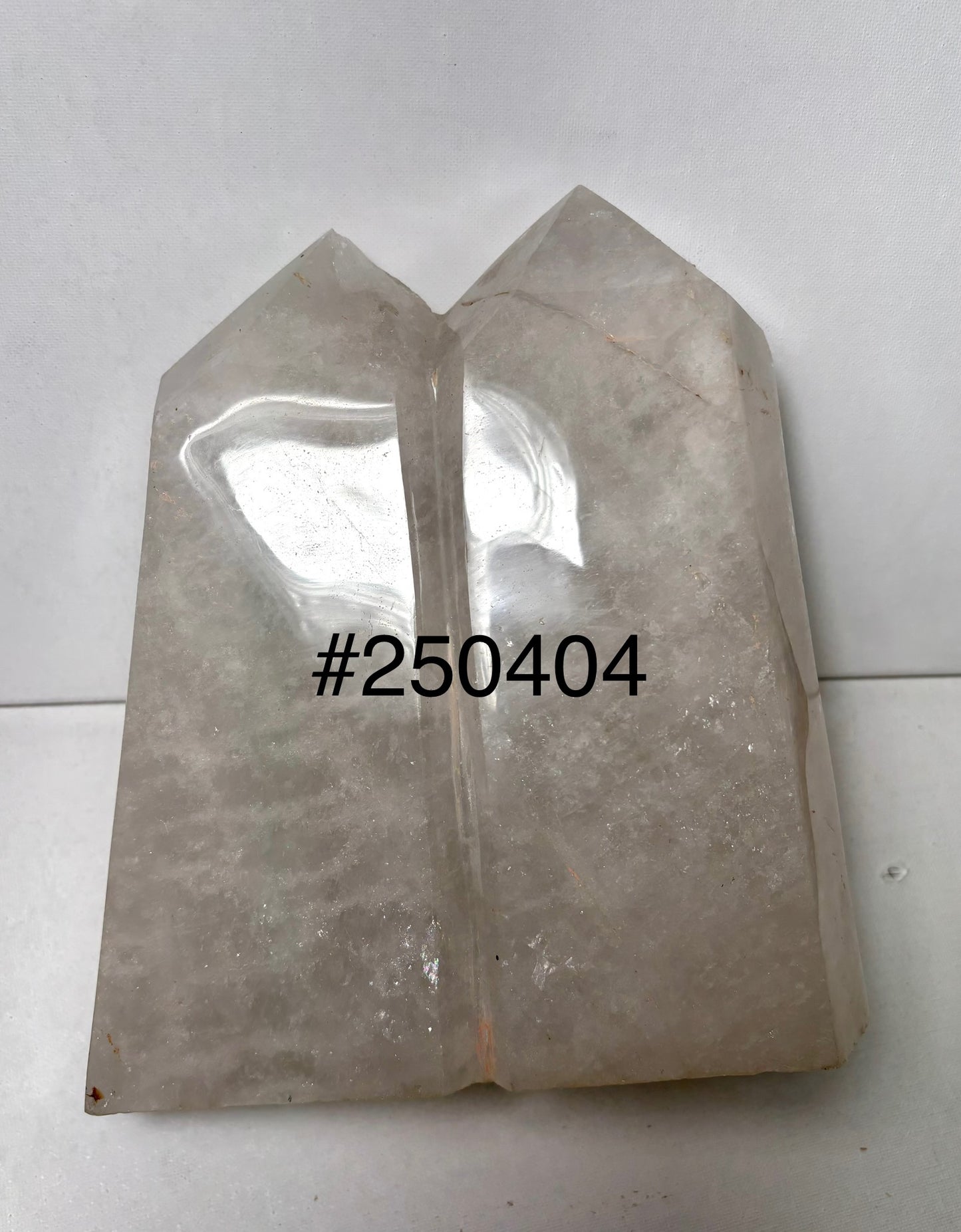2025 04-24 Natural Double Tower Quartz 17.73LB #250404
