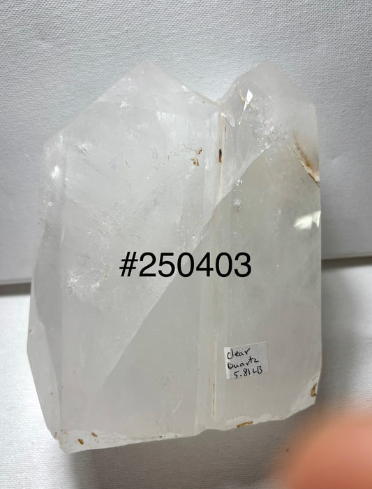 2025 04-24 Natural Double Tower Quartz 5.8LB #250403