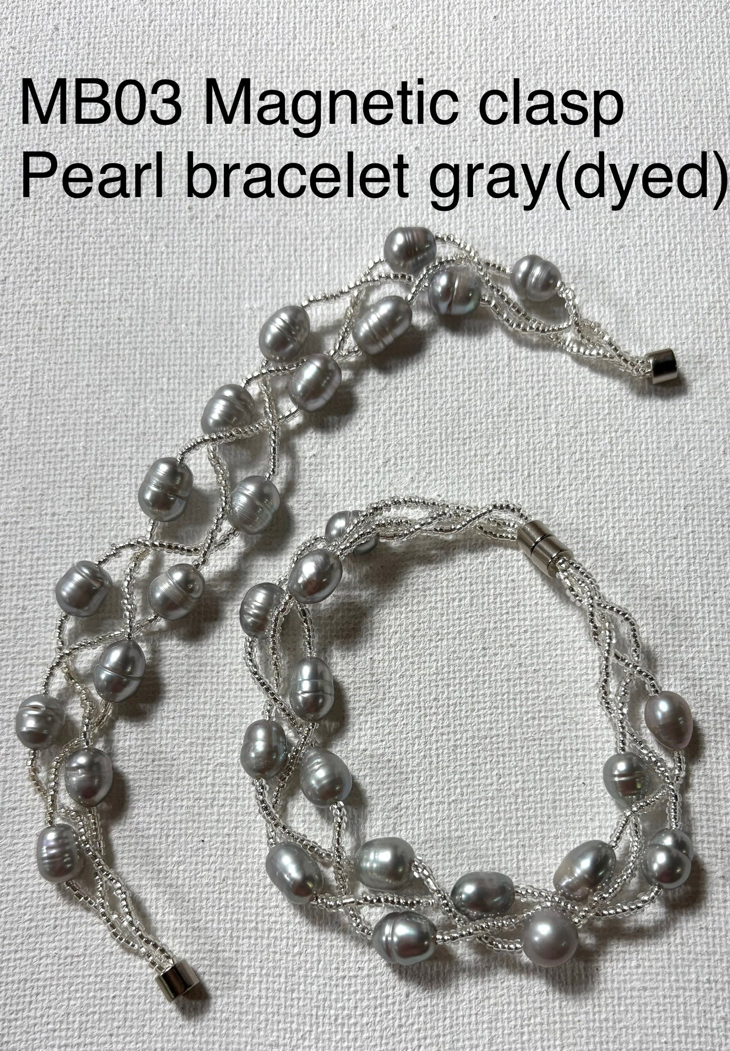 2025 Magnetic Clasps Pearl Bracelets