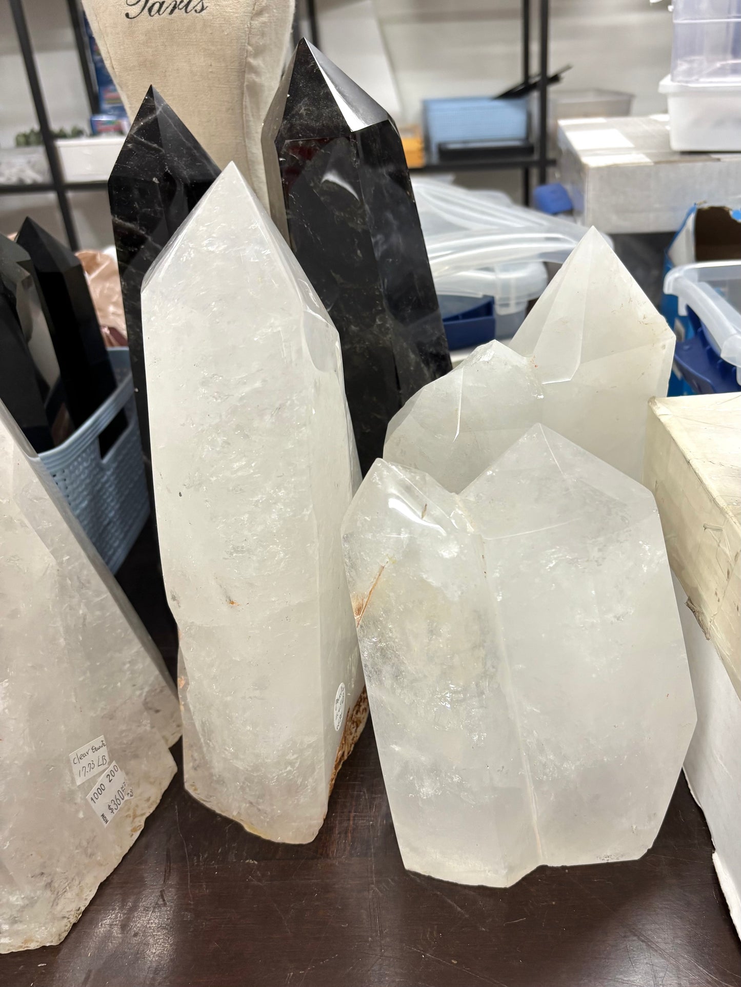 2025 04-24 Natural Double Tower Quartz 5.8LB #250403