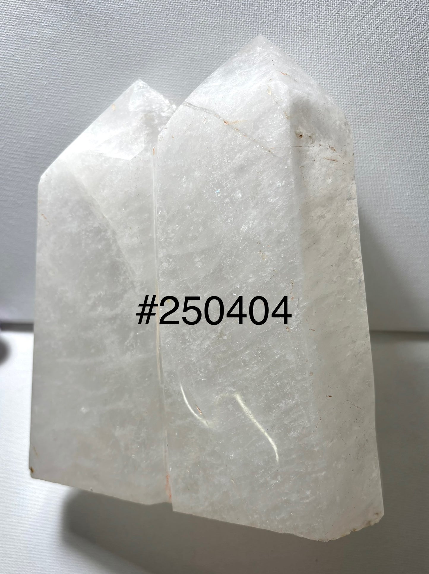 2025 04-24 Natural Double Tower Quartz 17.73LB #250404
