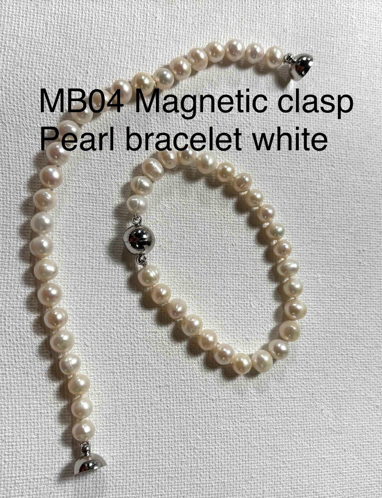 2025 Magnetic Clasps Pearl Bracelets