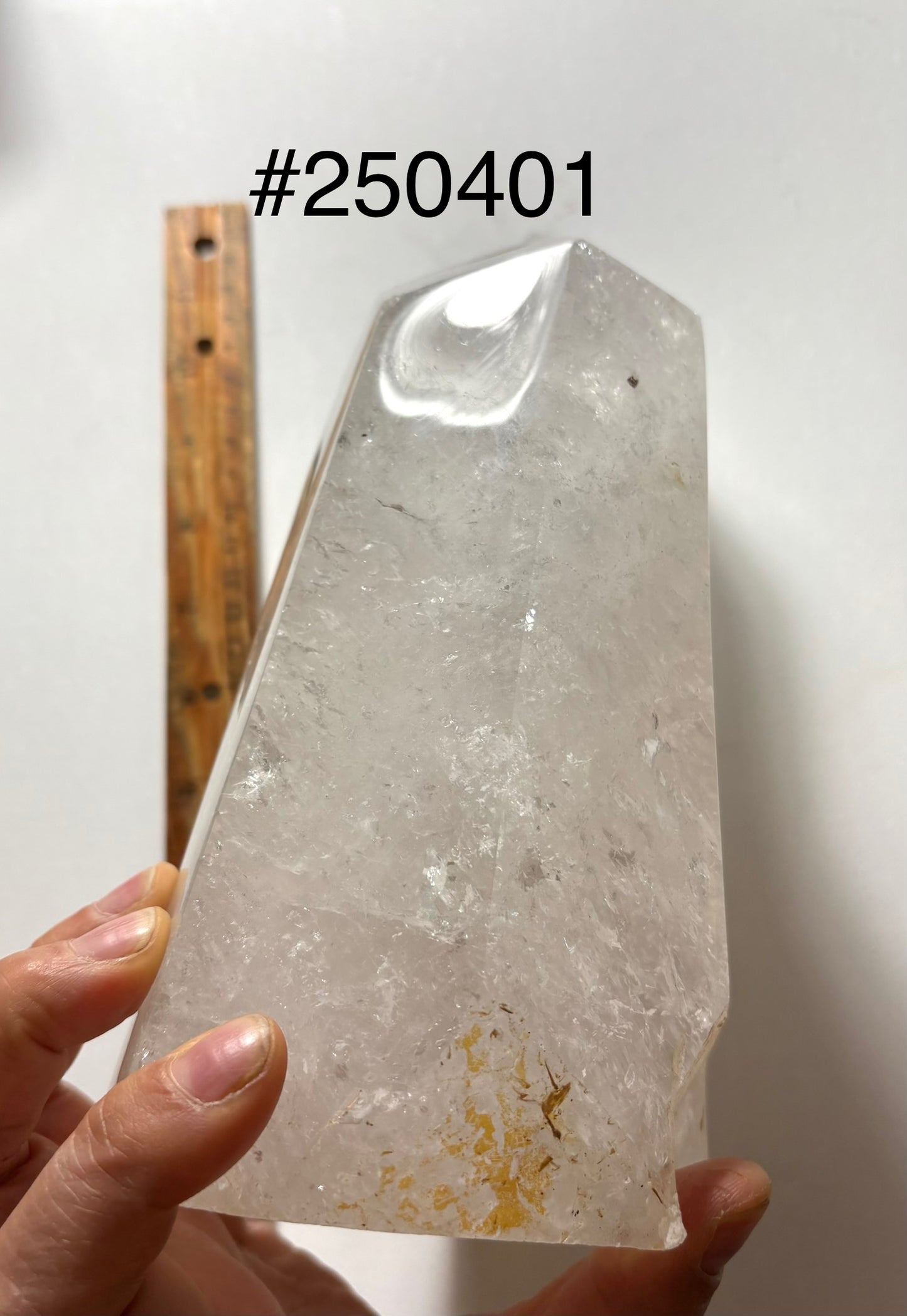 2025 04-24 Natural Double Tower Quartz 11.45LB #250401