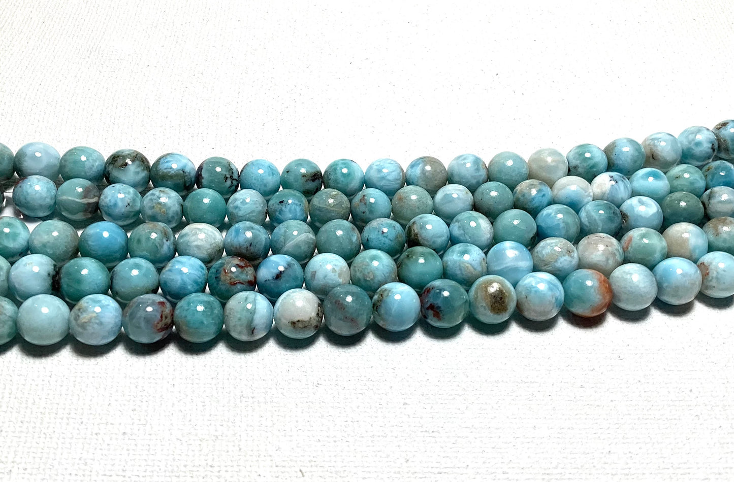2024 Natural Larimar loose beads wholesale price
