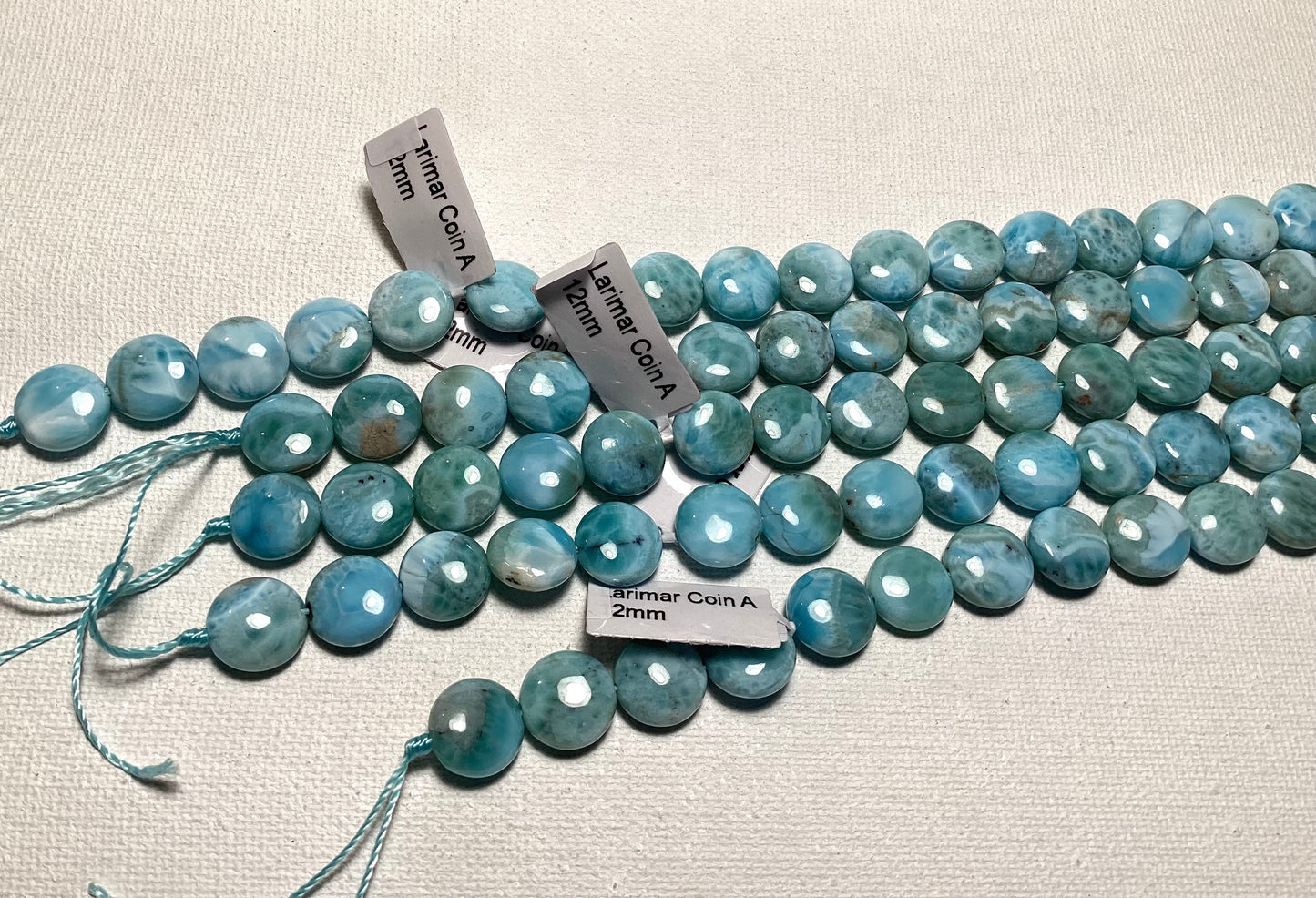 2024 Natural Larimar loose beads wholesale price