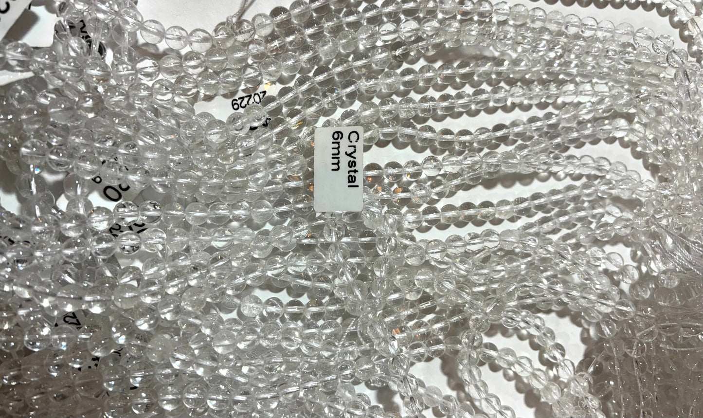 2024 Natura Clear Quartz loose beads wholesale price