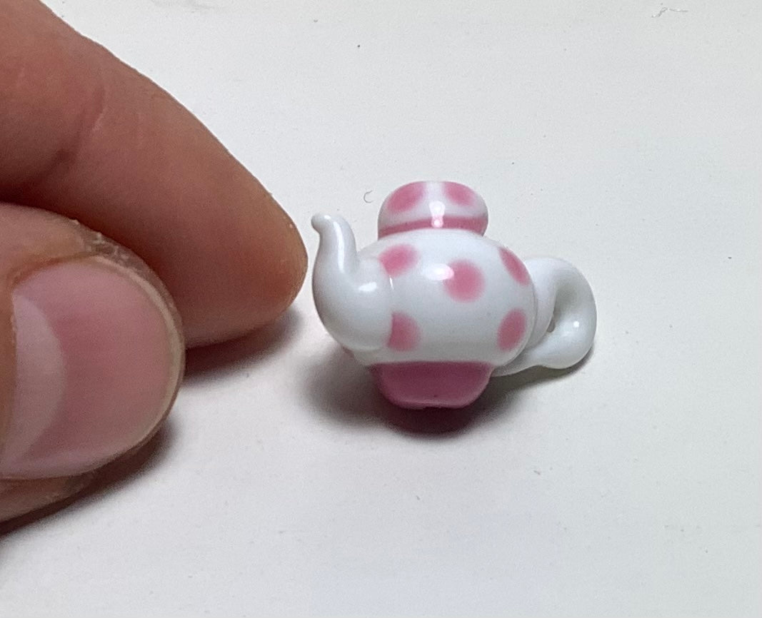 Lampwork Glass Beads Teapot