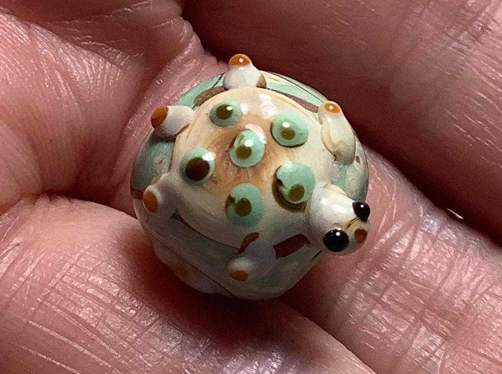 Lampwork Glass Beads Animals #005 Turtle