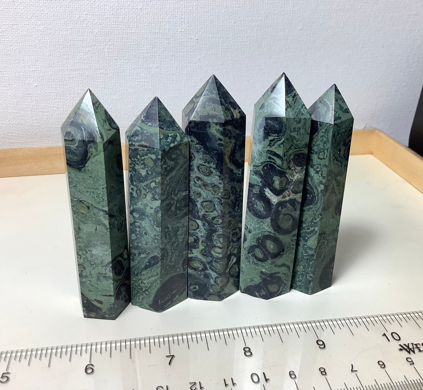 Natural Kambaba Jasper Crystal Points Tower Obelisk Healing wholesale price