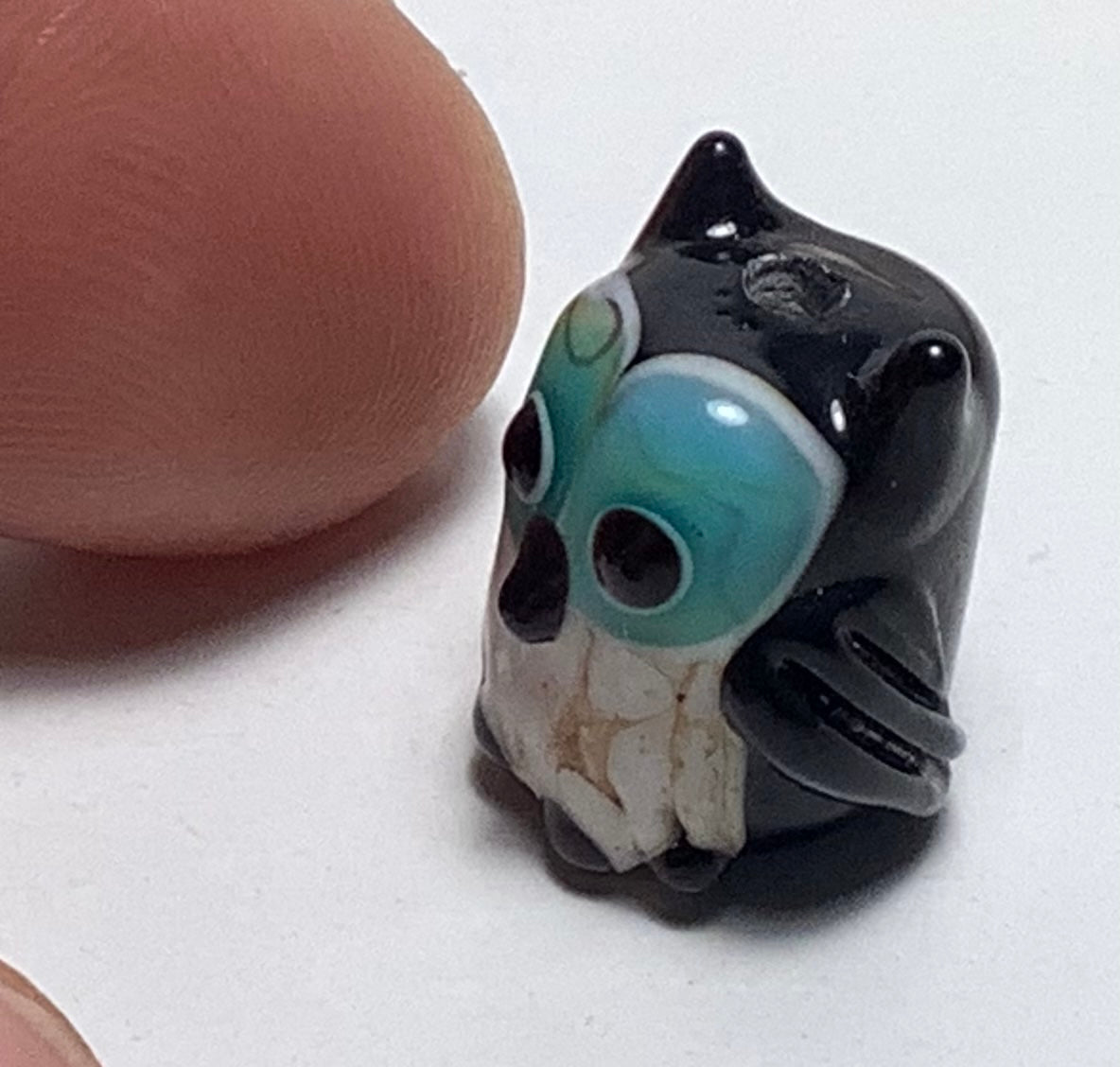 Lampwork Glass Beads Animals #003 Owl