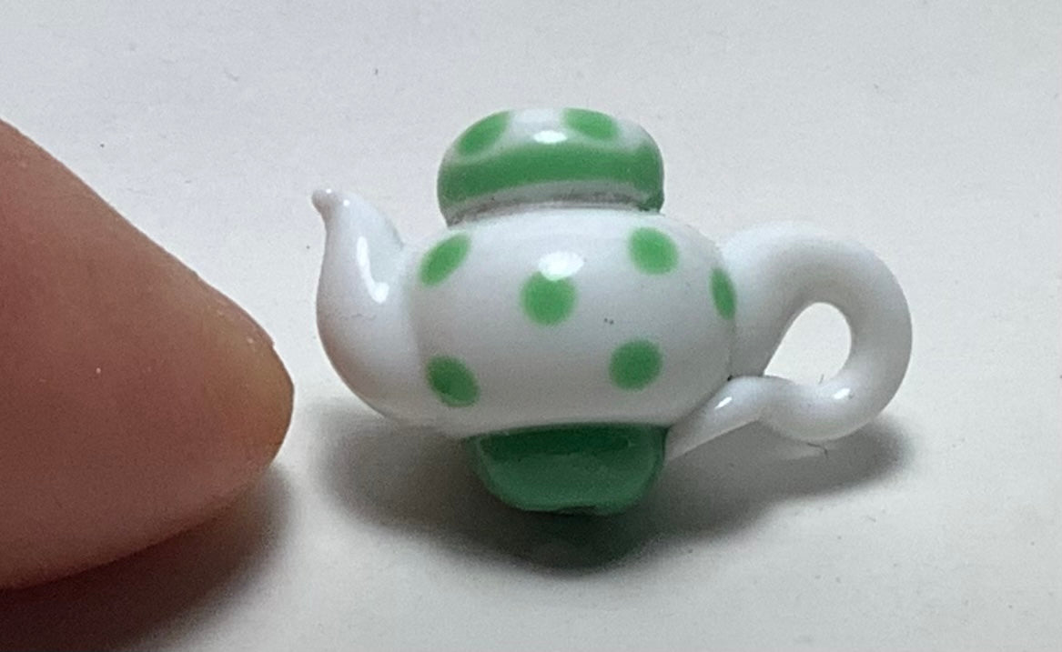 Lampwork Glass Beads Teapot