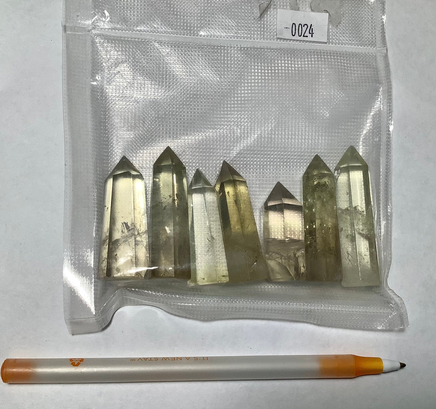 2023 Natural Citrine Crystal Points Tower Obelisk Healing wholesale price