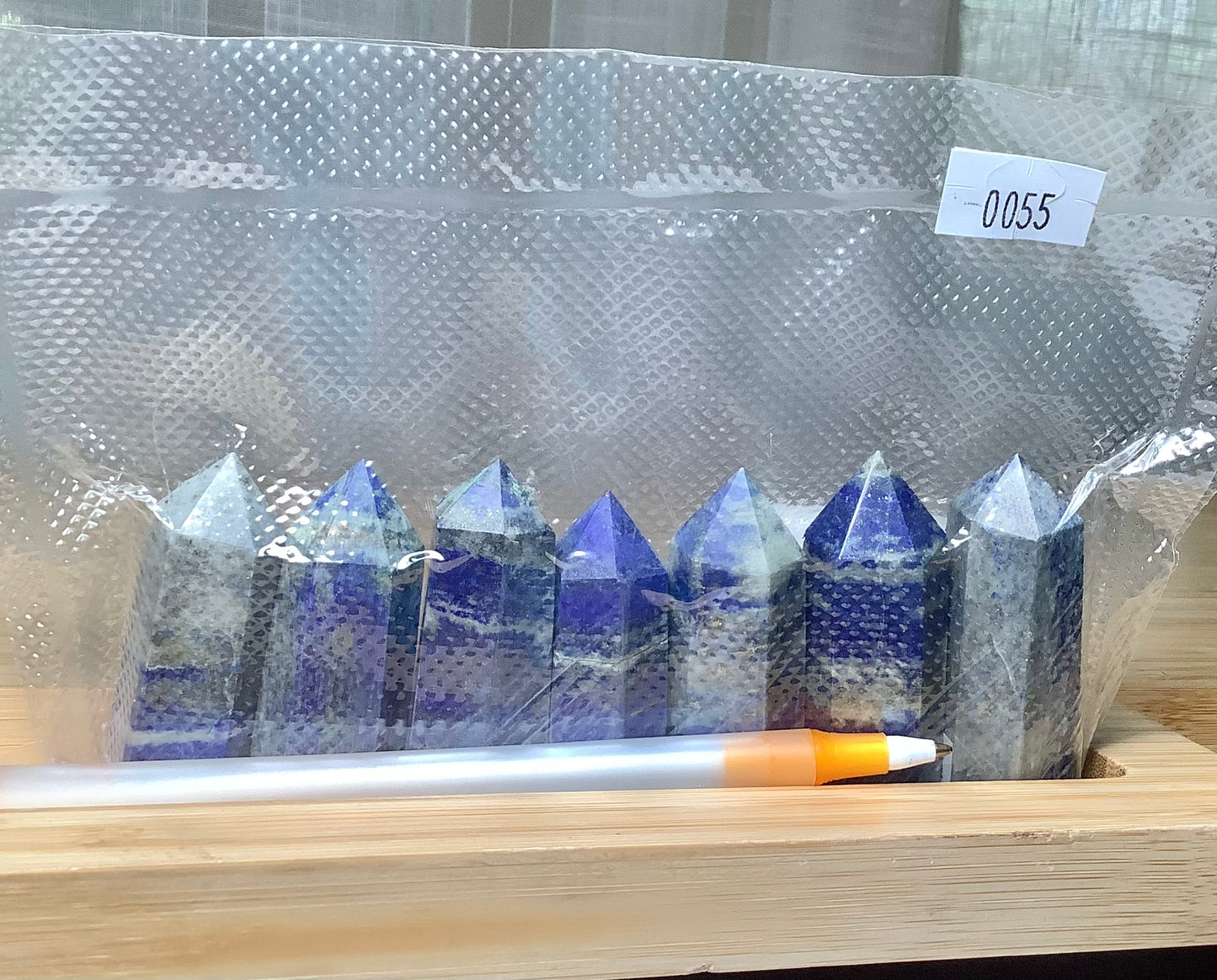 2023 Natural Lapis Points Tower wholesale price