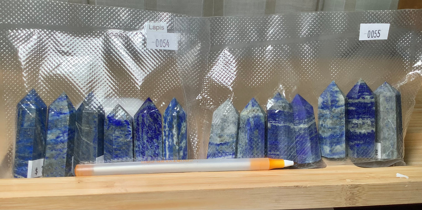 2023 Natural Lapis Points Tower wholesale price