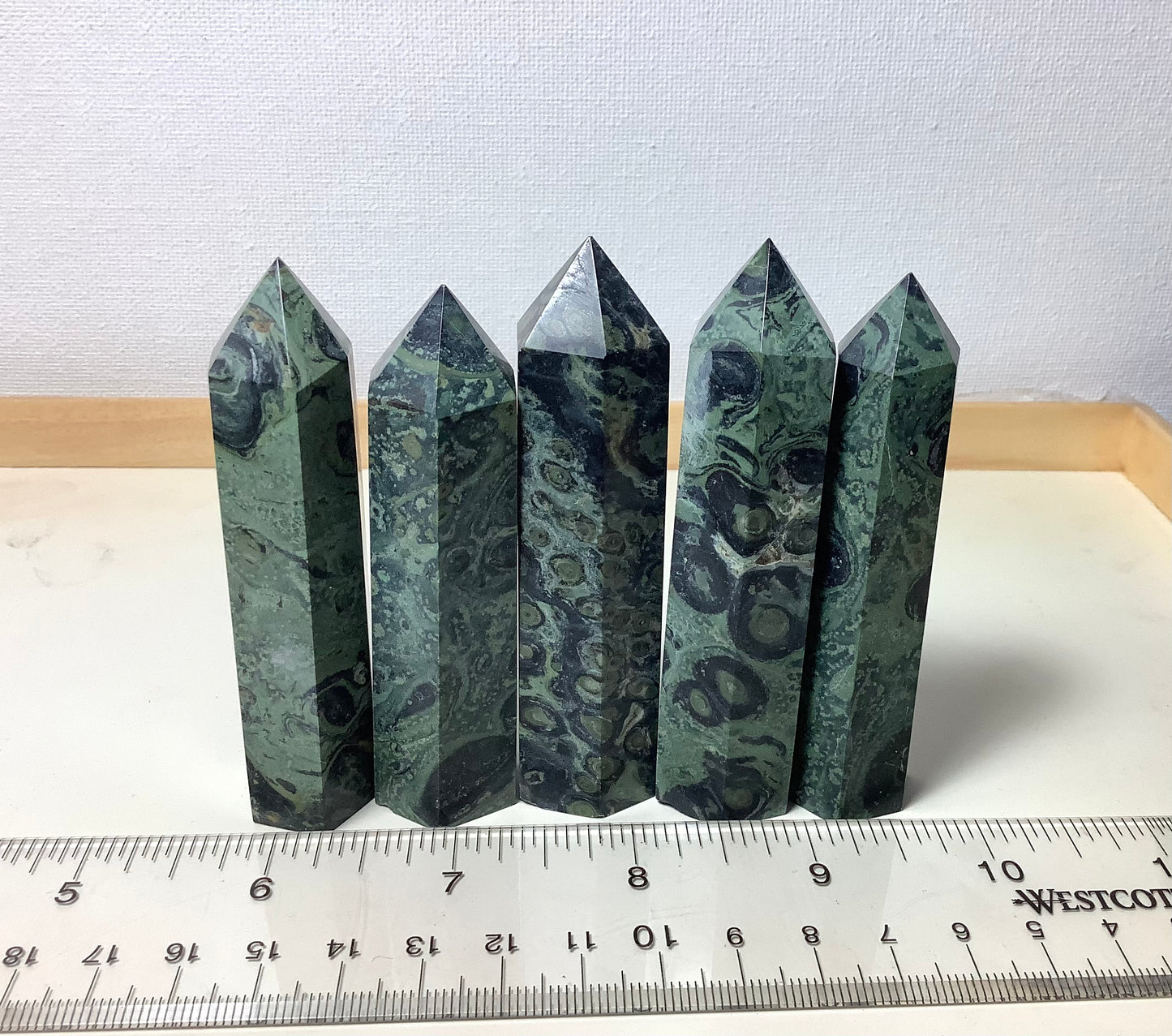 Natural Kambaba Jasper Crystal Points Tower Obelisk Healing wholesale price