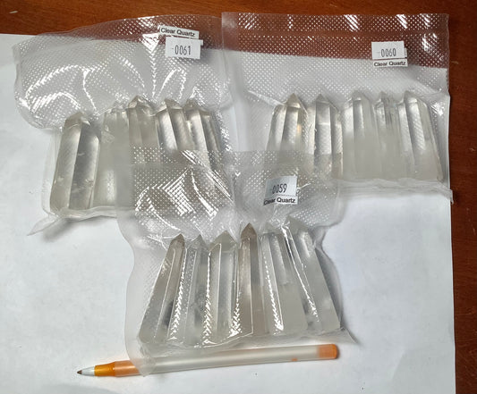 2023 Natural Clear Quartz Points Tower wholesale price