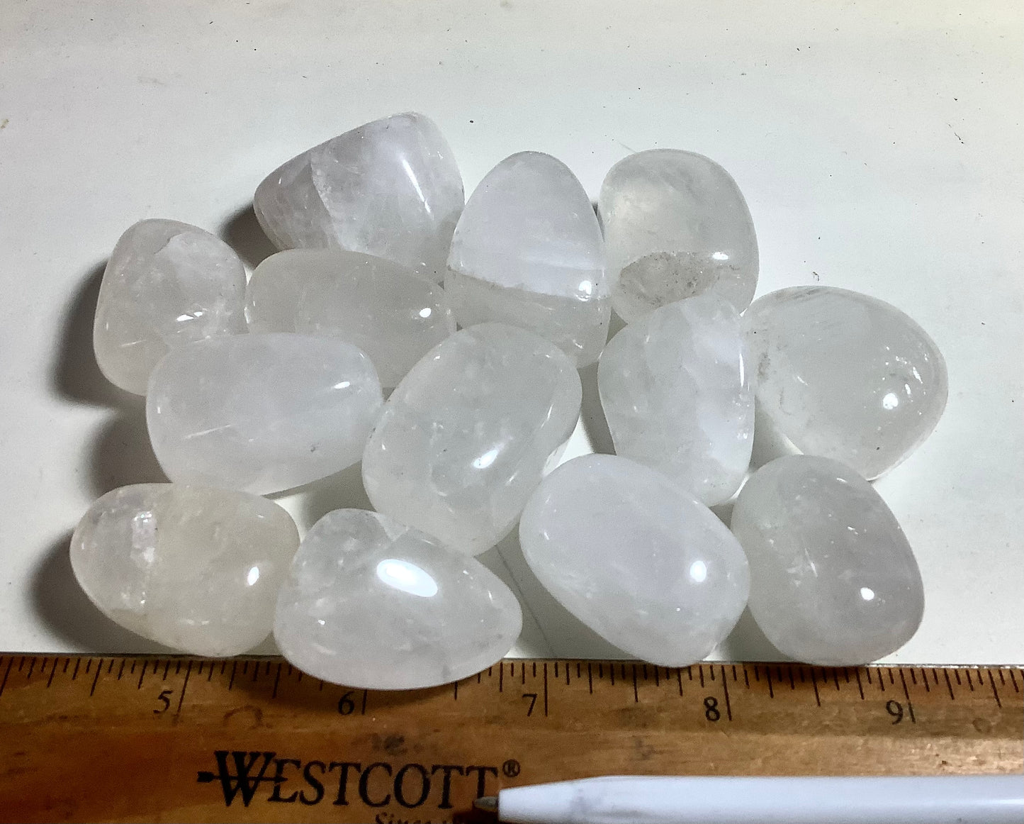 Clear Quartz Tumble Polished Stones wholesale price