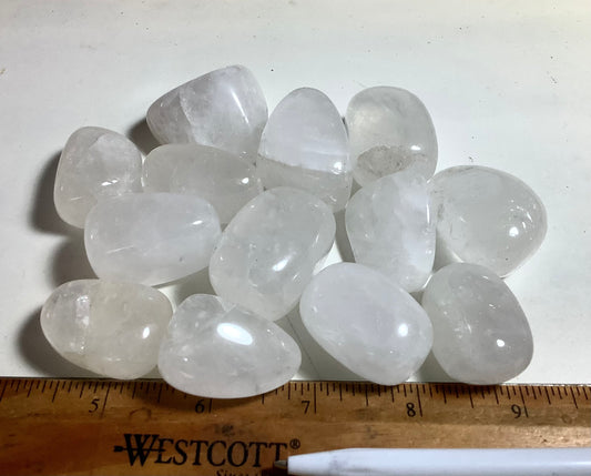 Clear Quartz Tumble Polished Stones wholesale price