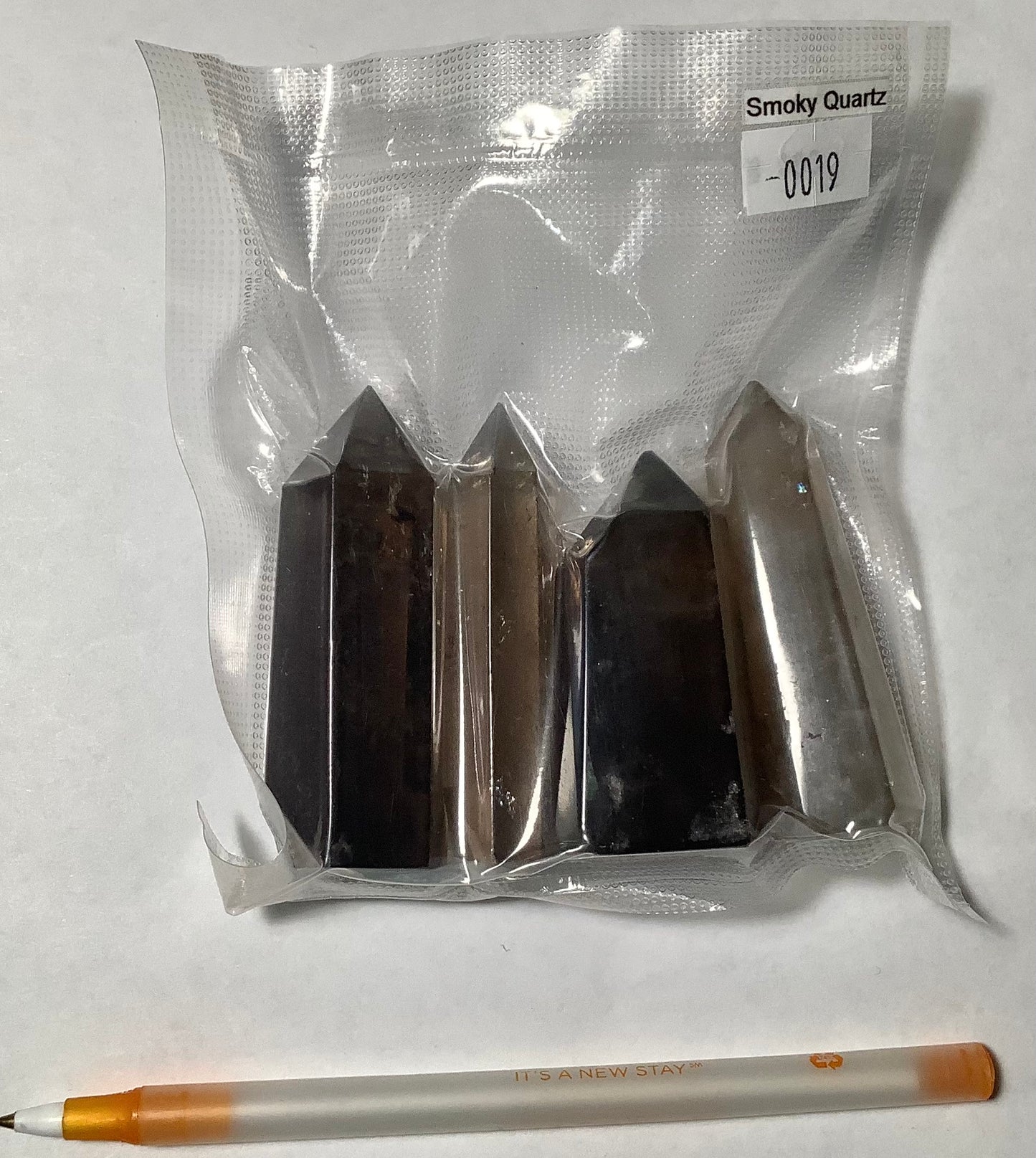 2023 Natural Smoky Quartz Points Tower Obelisk Healing wholesale price