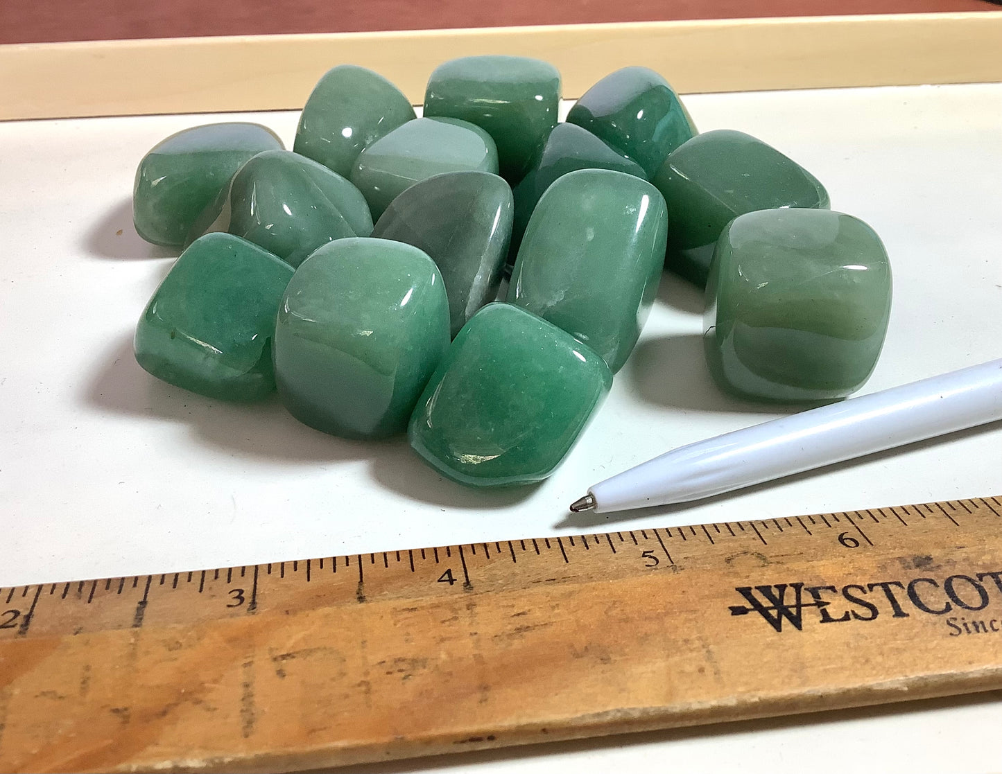 Green Aventurine Tumble Polished Stones wholesale price