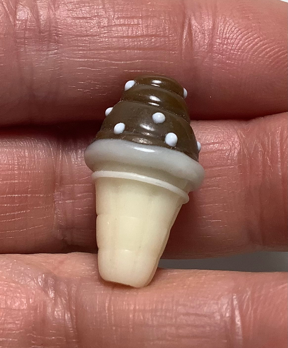 Lampwork Glass Beads Ice Cream