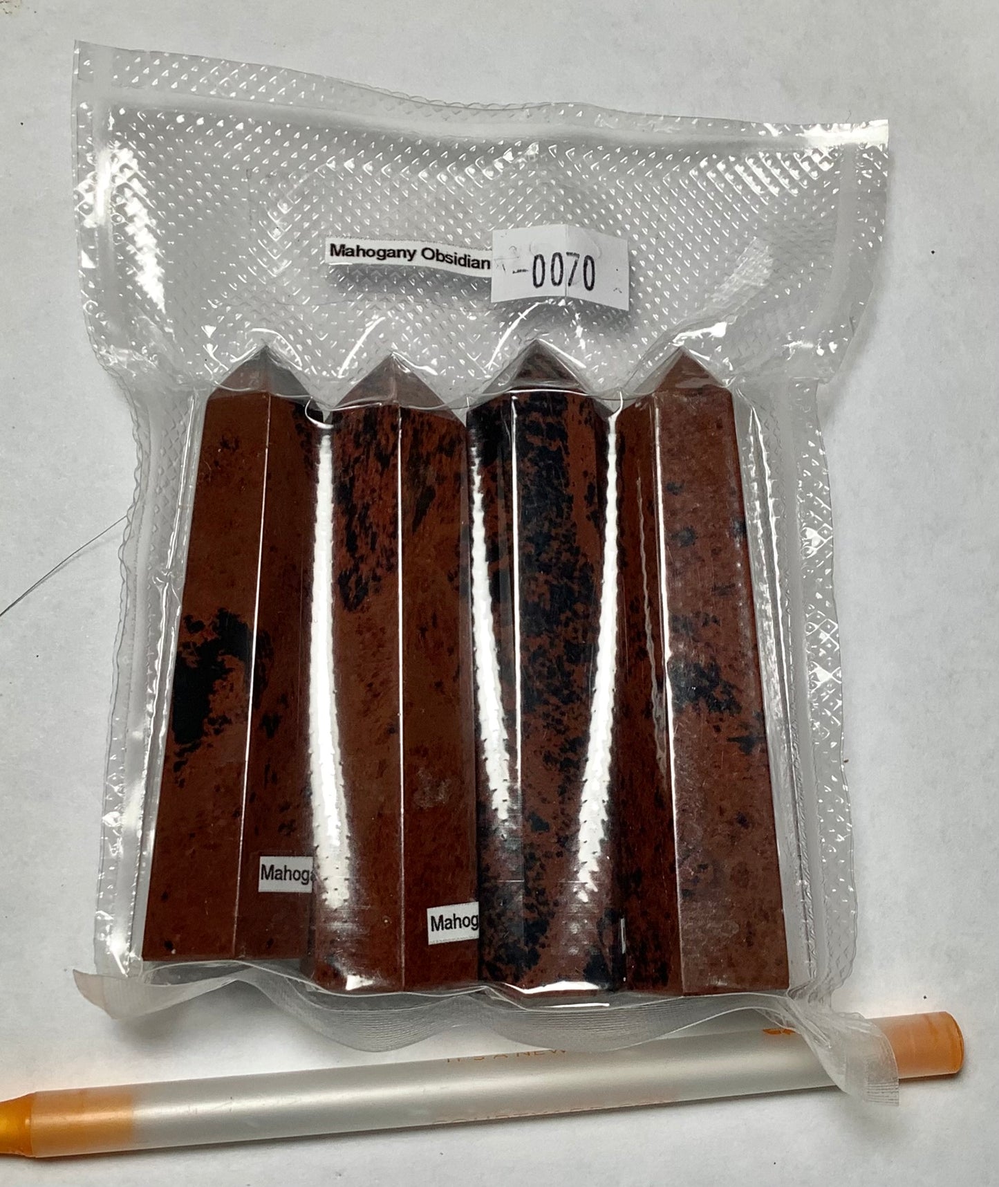 2023 Natural Mahogany Obsidian Points Tower wholesale price