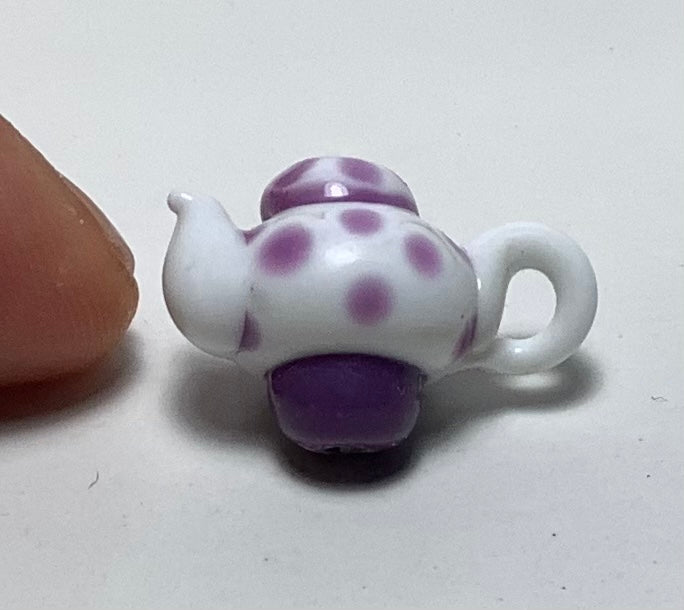 Lampwork Glass Beads Teapot