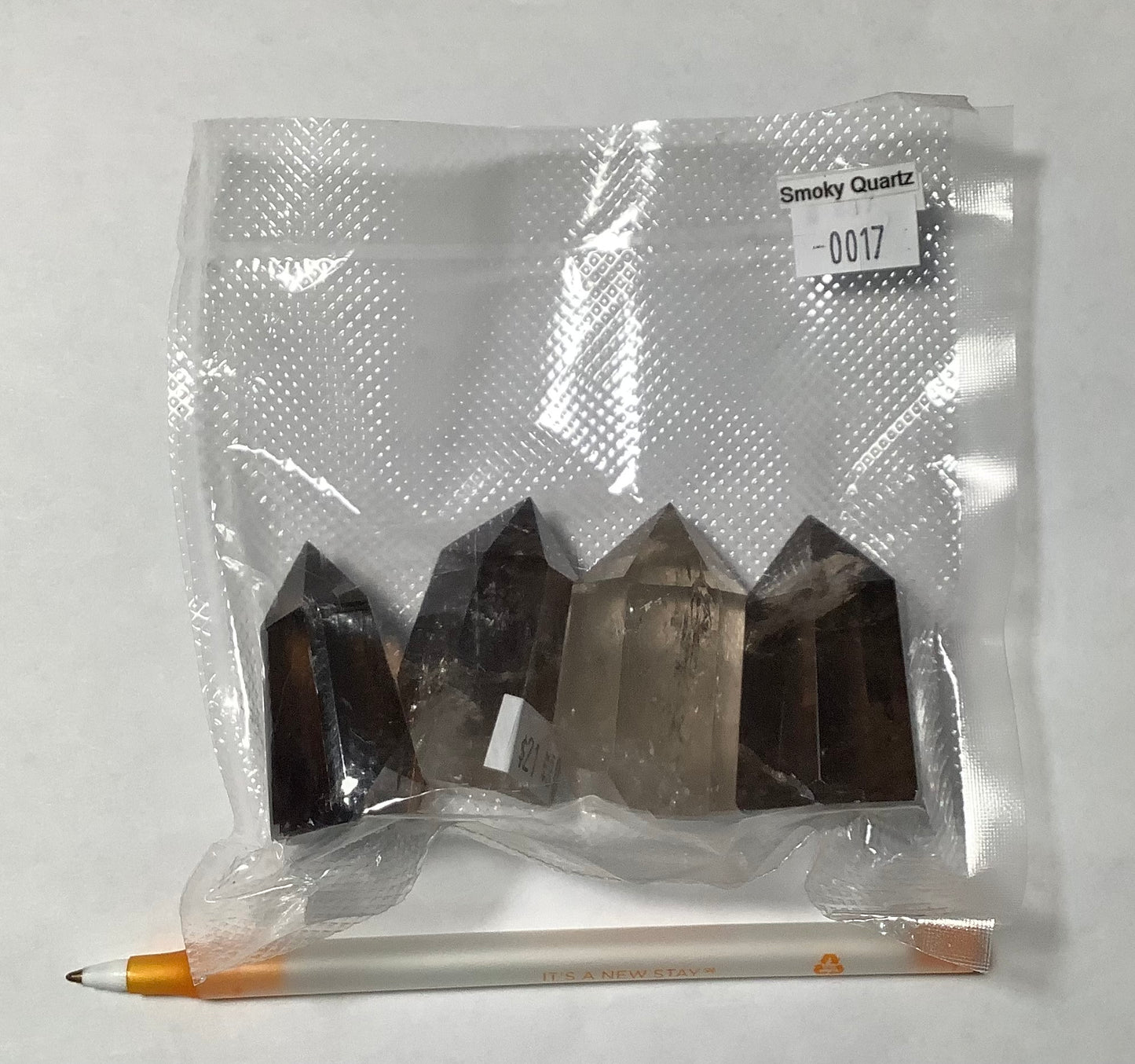 2023 Natural Smoky Quartz Points Tower Obelisk Healing wholesale price