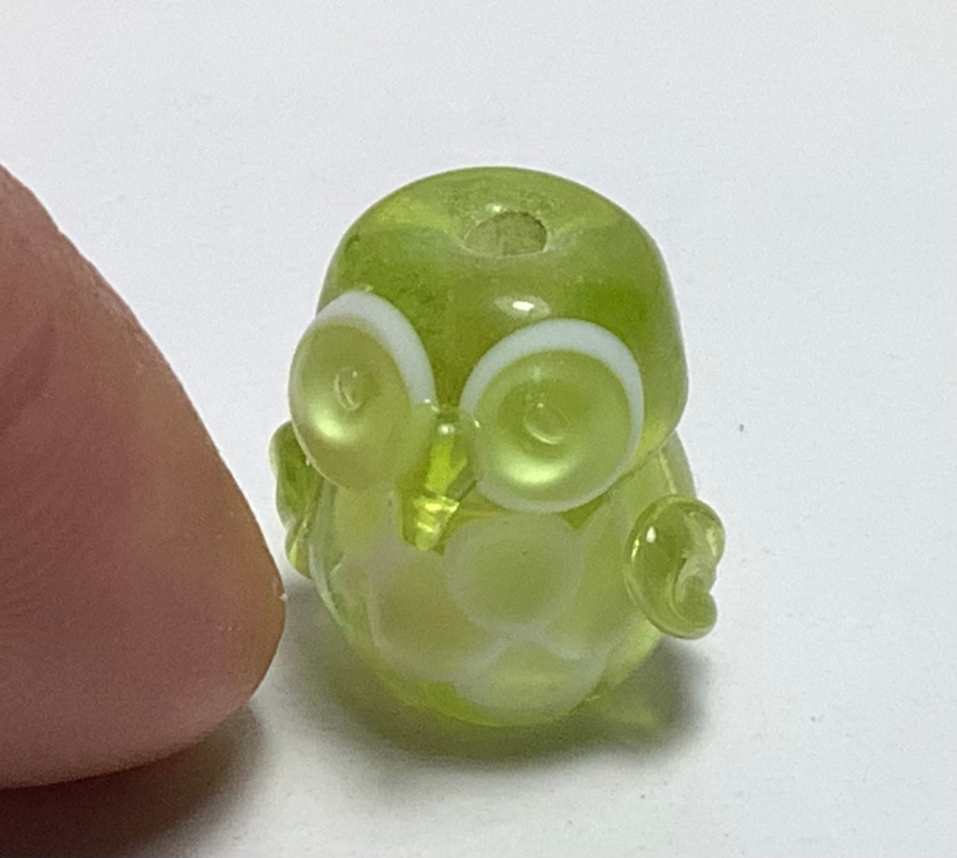 Lampwork Glass Beads Animals #003 Owl