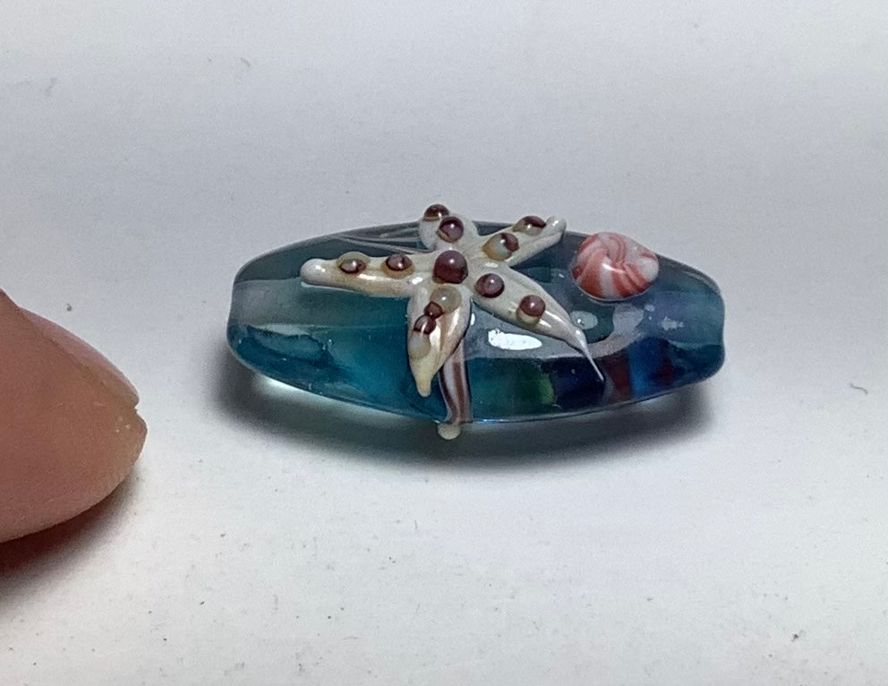 Lampwork Glass Beads Animals #002 Starfish