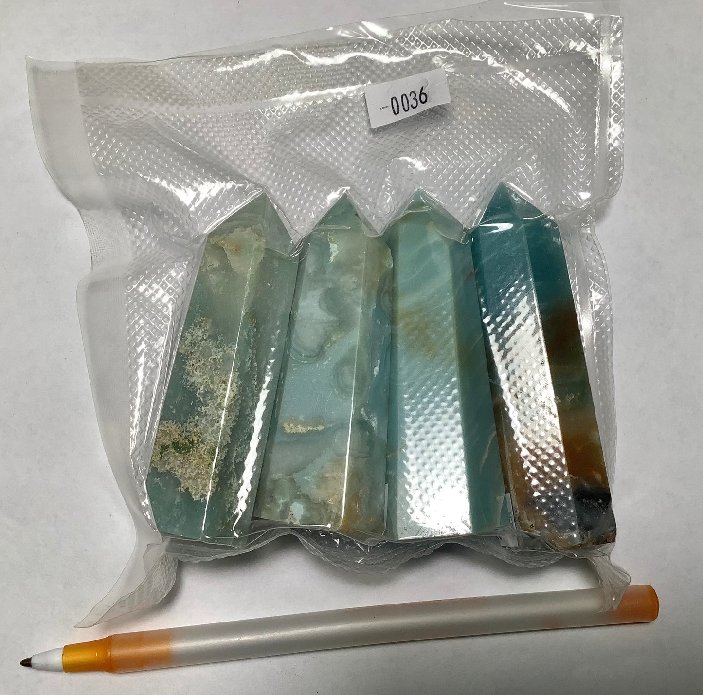 2023 Natural Amazonite Point Tower Obelisk Healing wholesale price