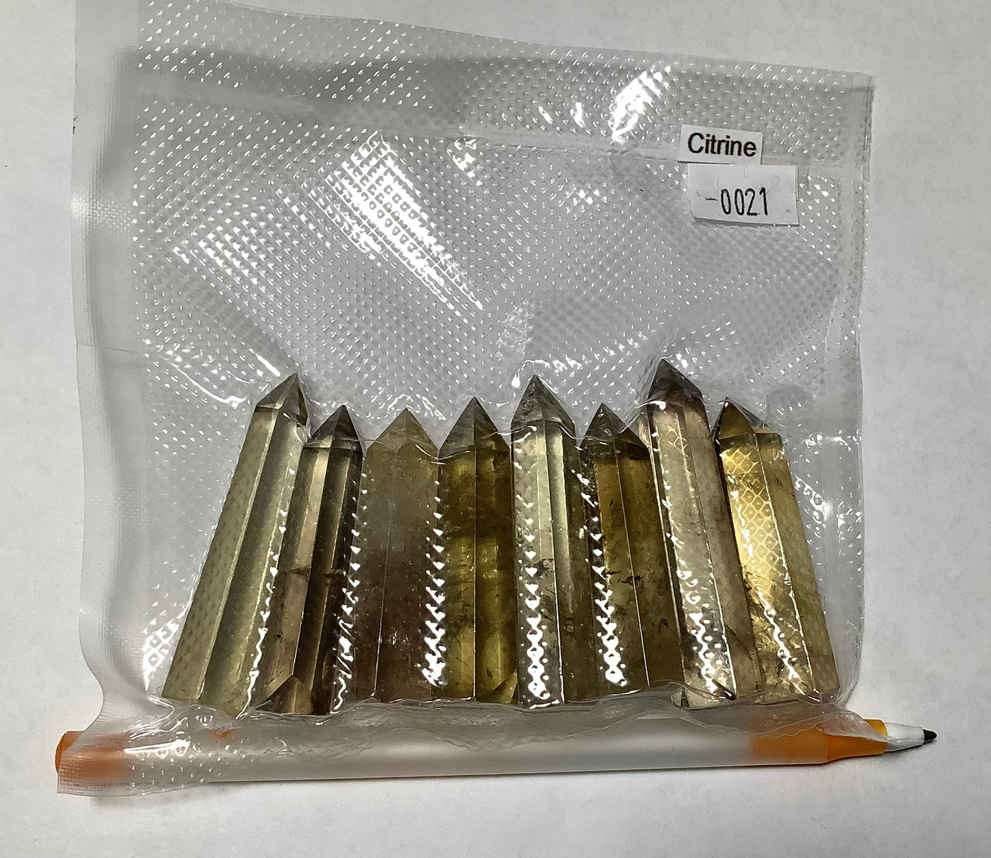 2023 Natural Citrine Crystal Points Tower Obelisk Healing wholesale price