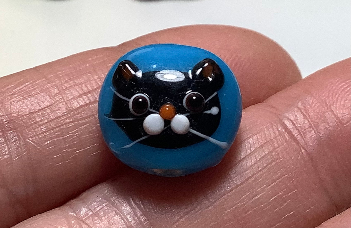 Lampwork Glass Beads Animals #009 Kitten