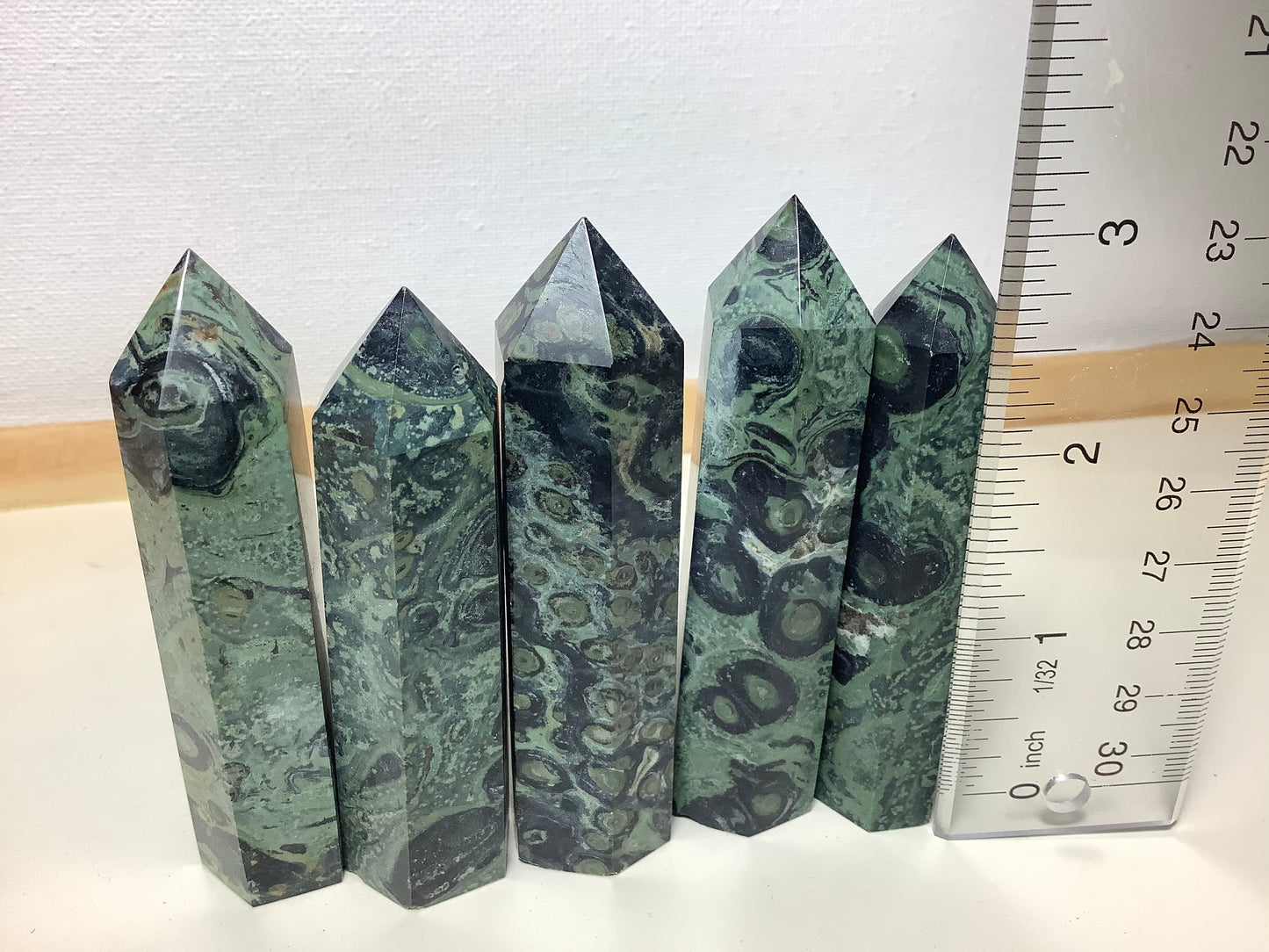 Natural Kambaba Jasper Crystal Points Tower Obelisk Healing wholesale price