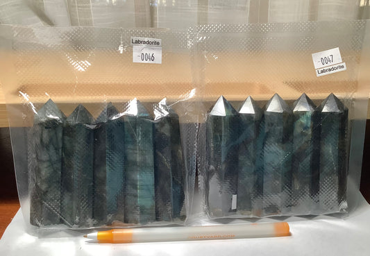 2023 Natural Labradorite Point Tower Obelisk Healing wholesale price