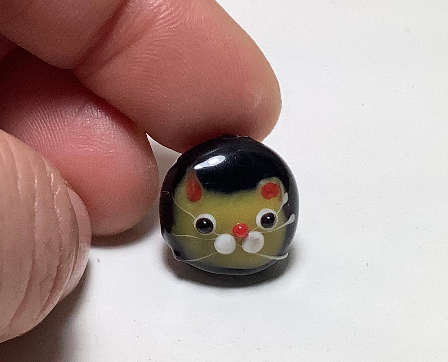 Lampwork Glass Beads Animals #009 Kitten