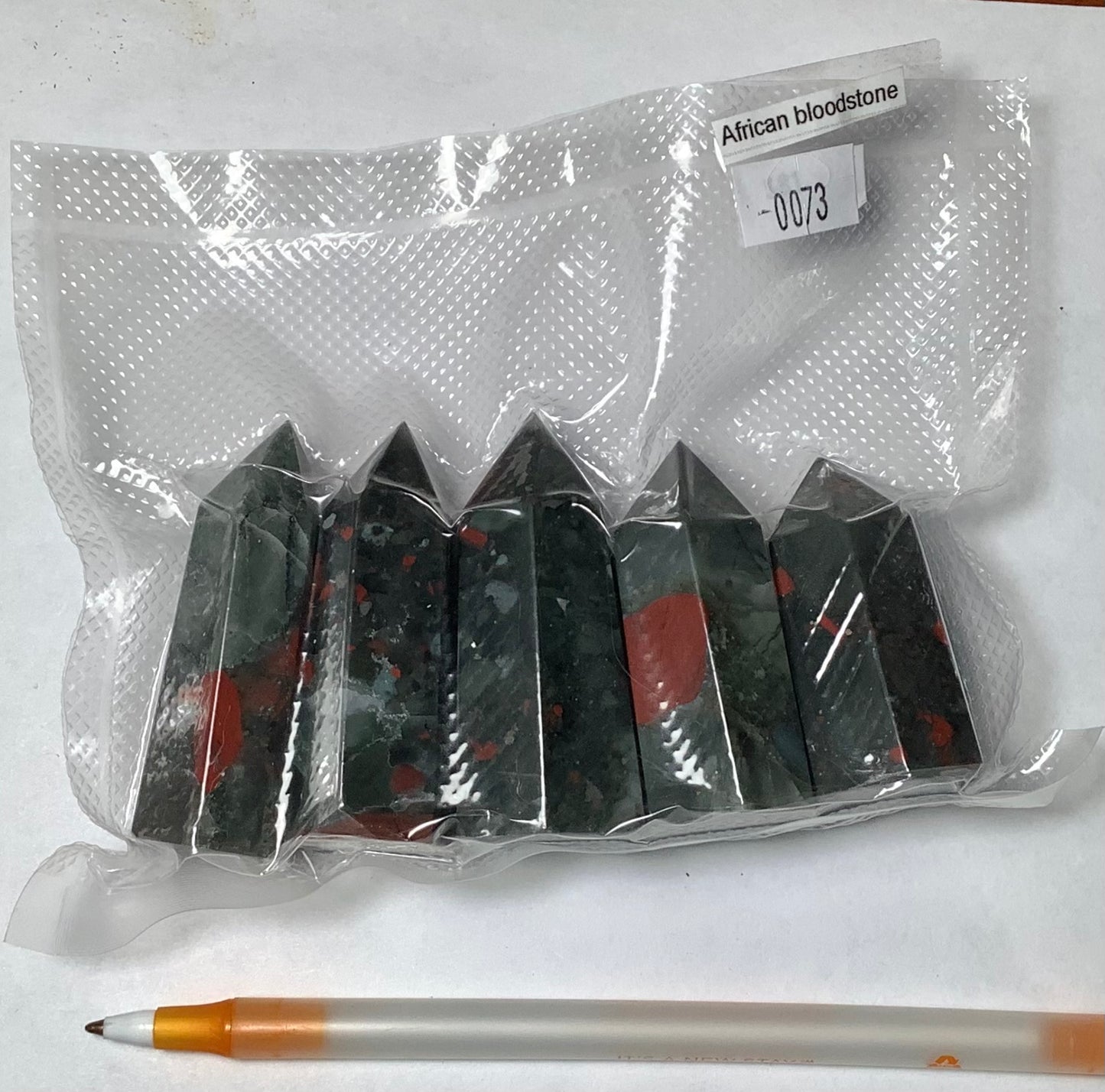 2023 Natural African Bloodstone Points Tower wholesale price